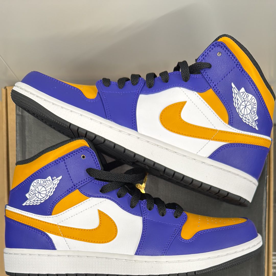 Nike Air Jordan 1 Mid "Lakers"