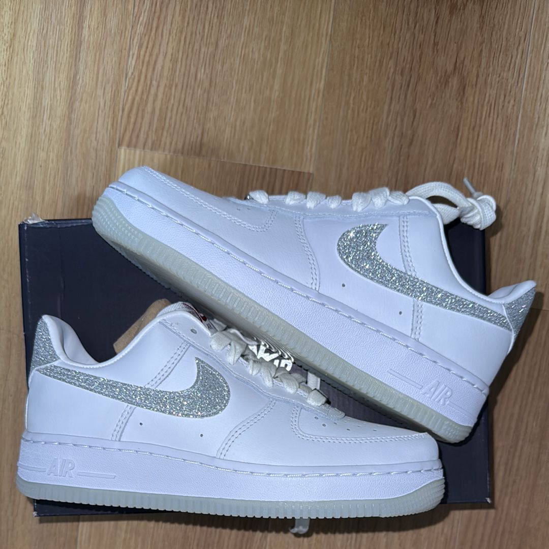 Nike Women's Air Force 1 '07 LX "White/Cool Grey/Multi Color"