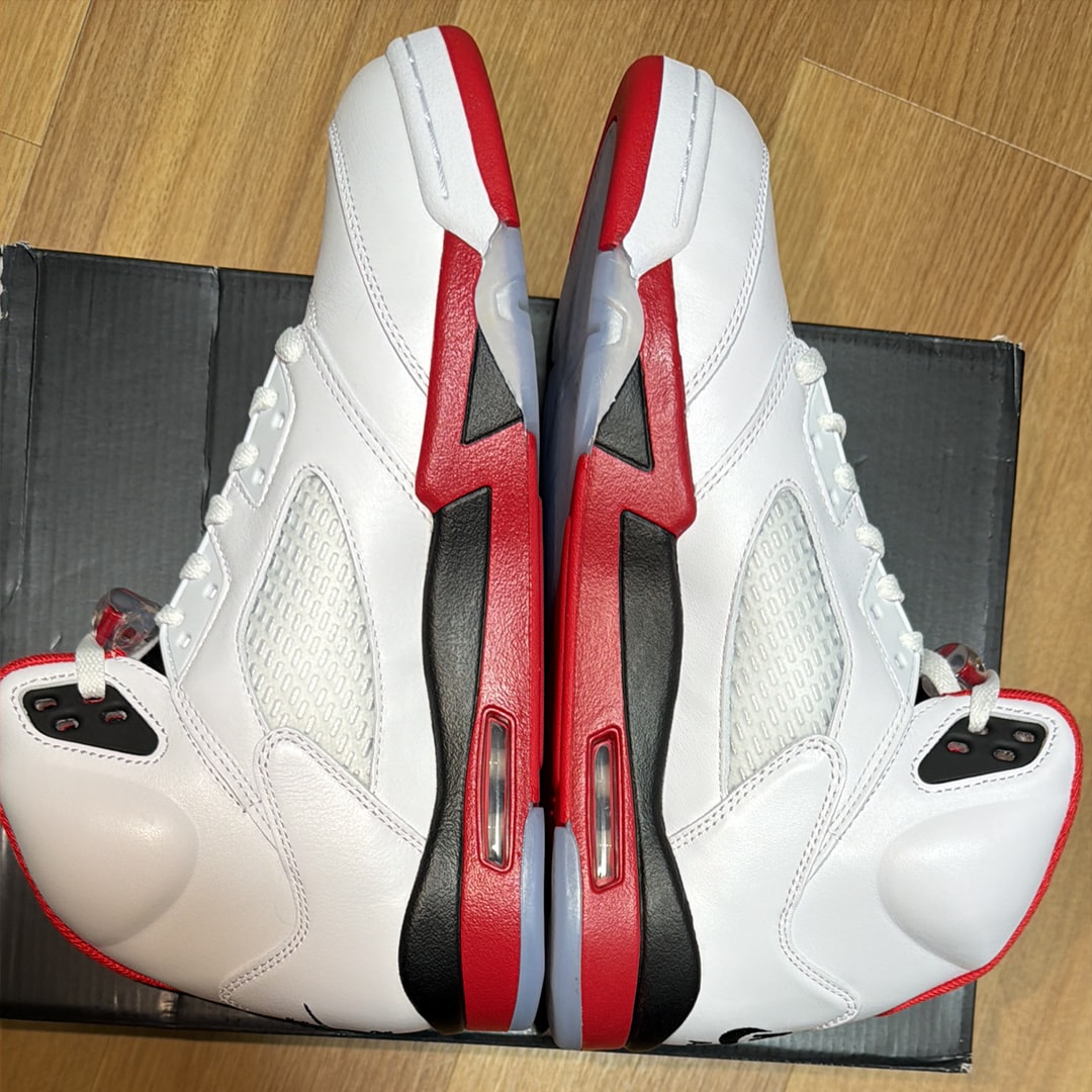 Nike Air Jordan 5 Retro OG "Fire Red/Black Tongue" (2025)