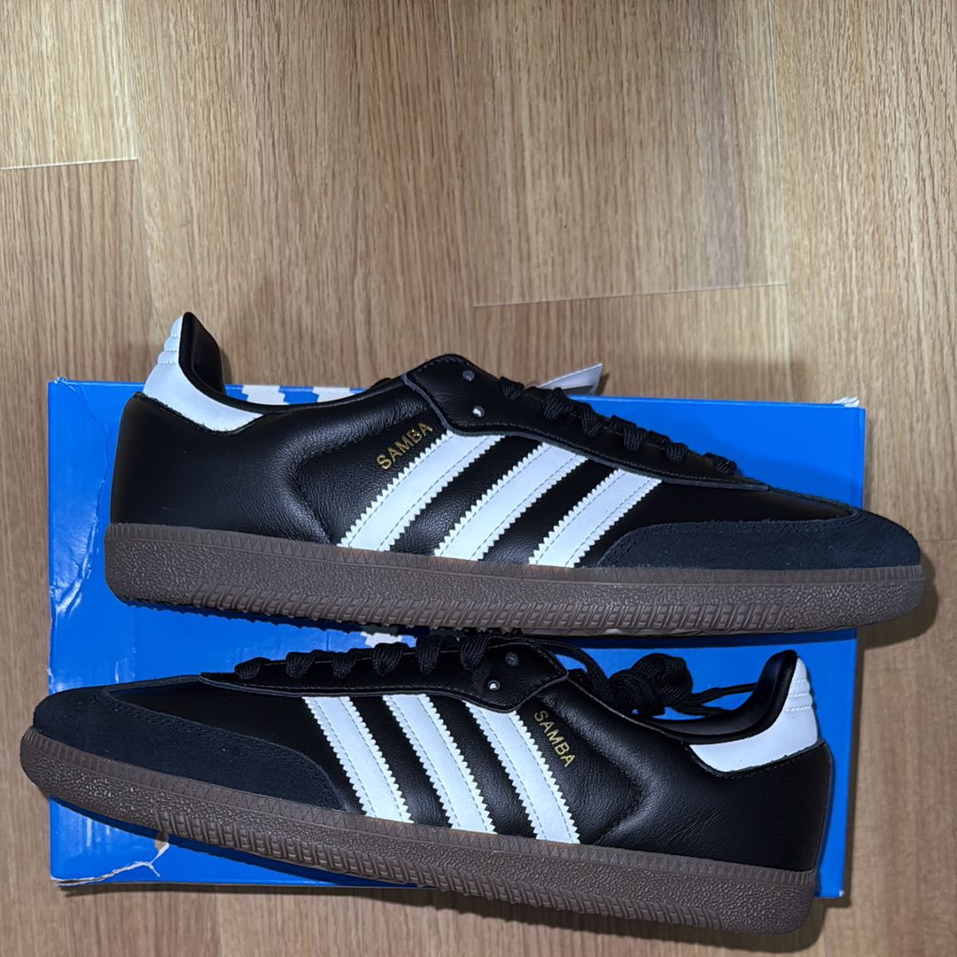 adidas Samba OG "Core Black/Cloud White/Gum"