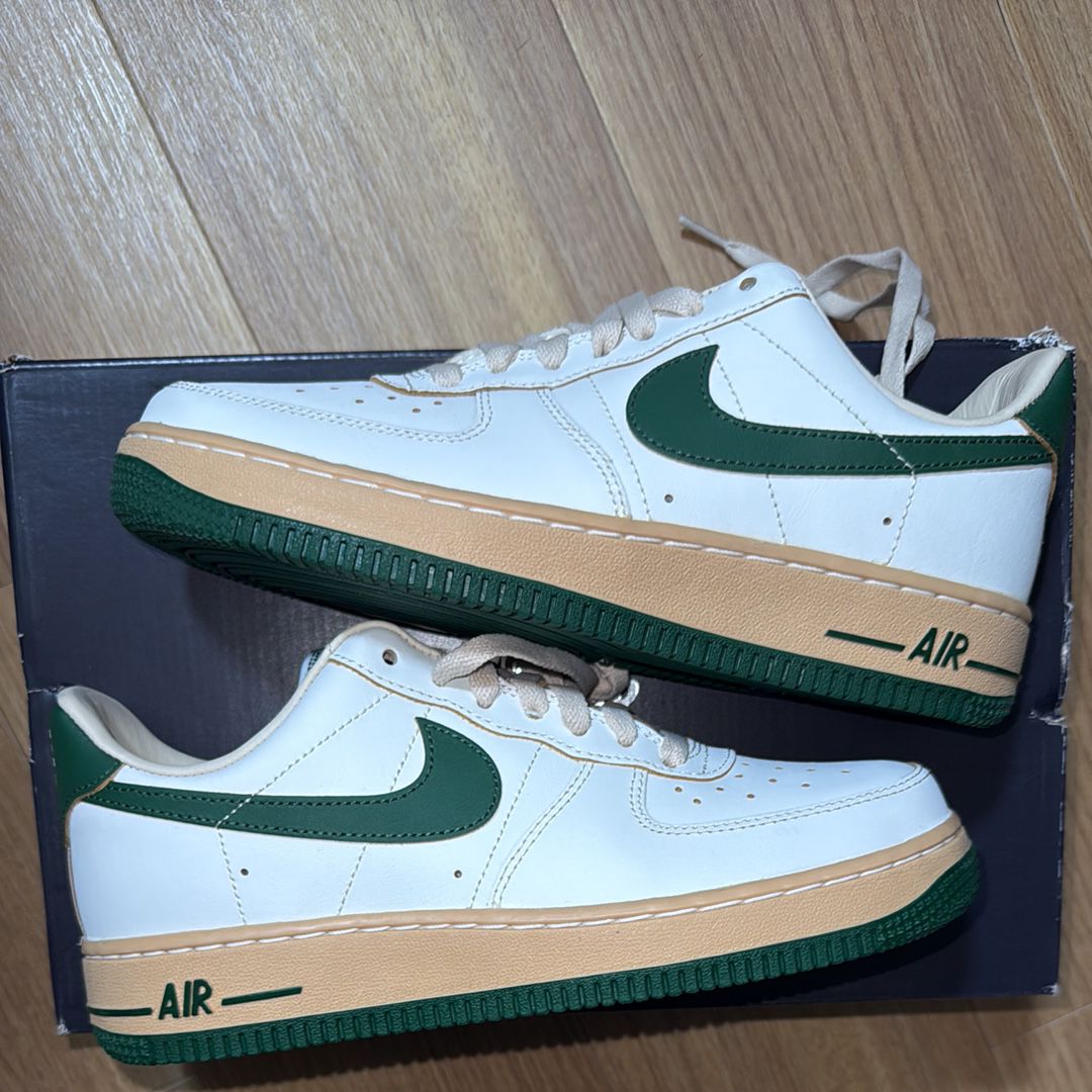 Nike Women's Air Force 1 Low "Green and Muslin"