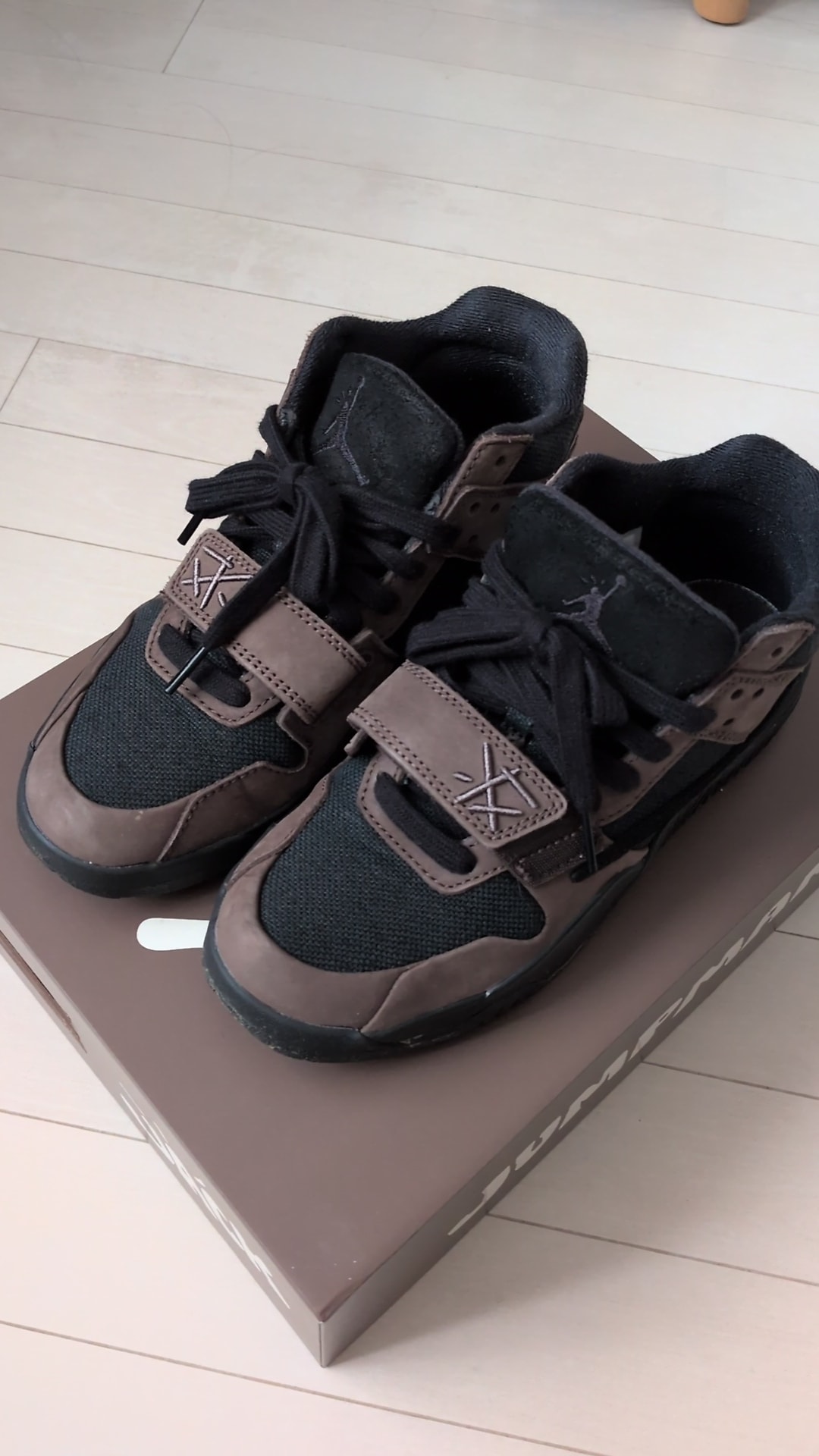 Travis Scott × Nike Jordan Jumpman Jack TR CJ1 T-Rexx "Black and Dark Mocha"
