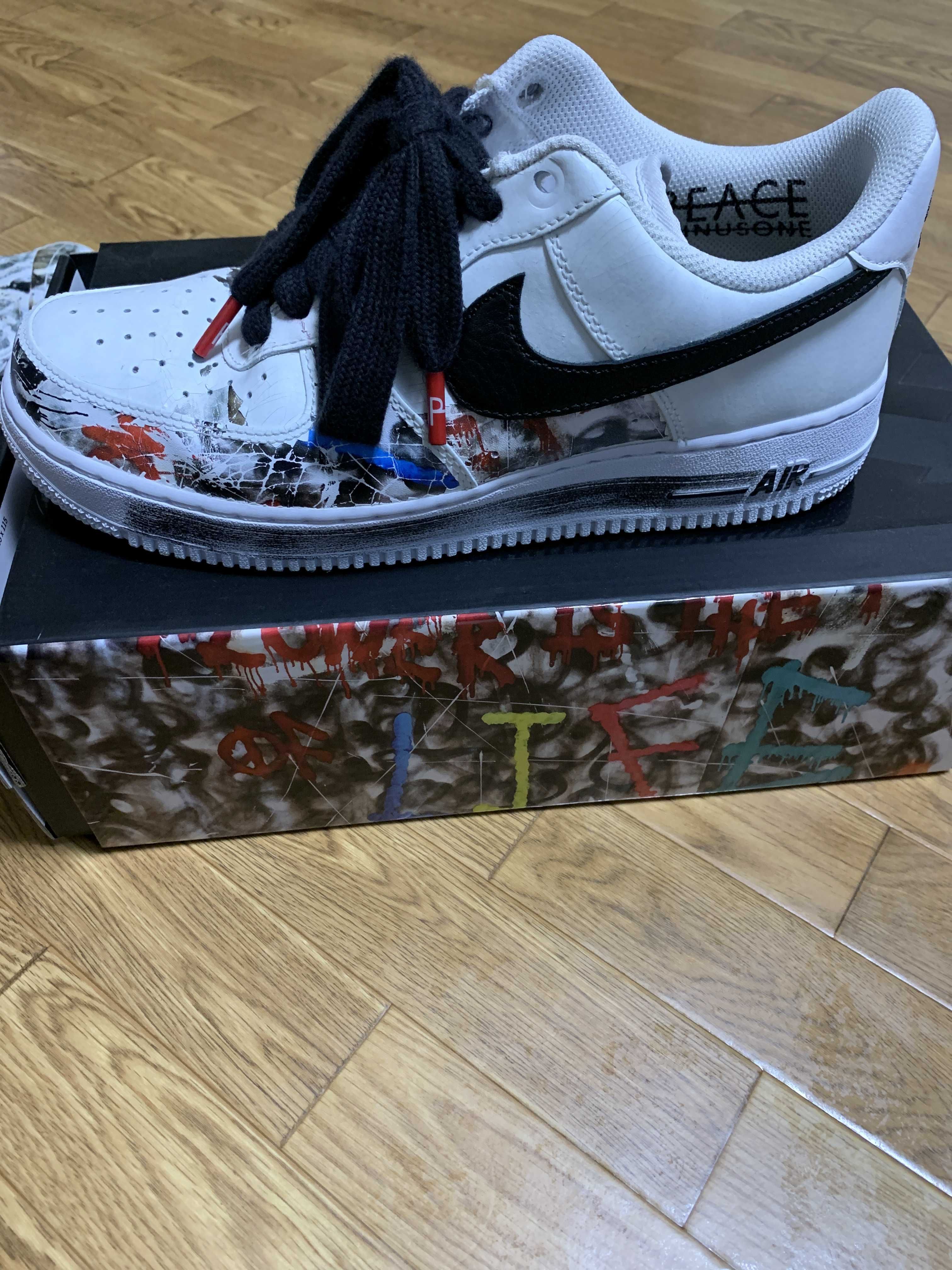 PEACEMINUSONE × Nike Air Force 1 Low "Para-noise/White/Black" / G-DRAGON