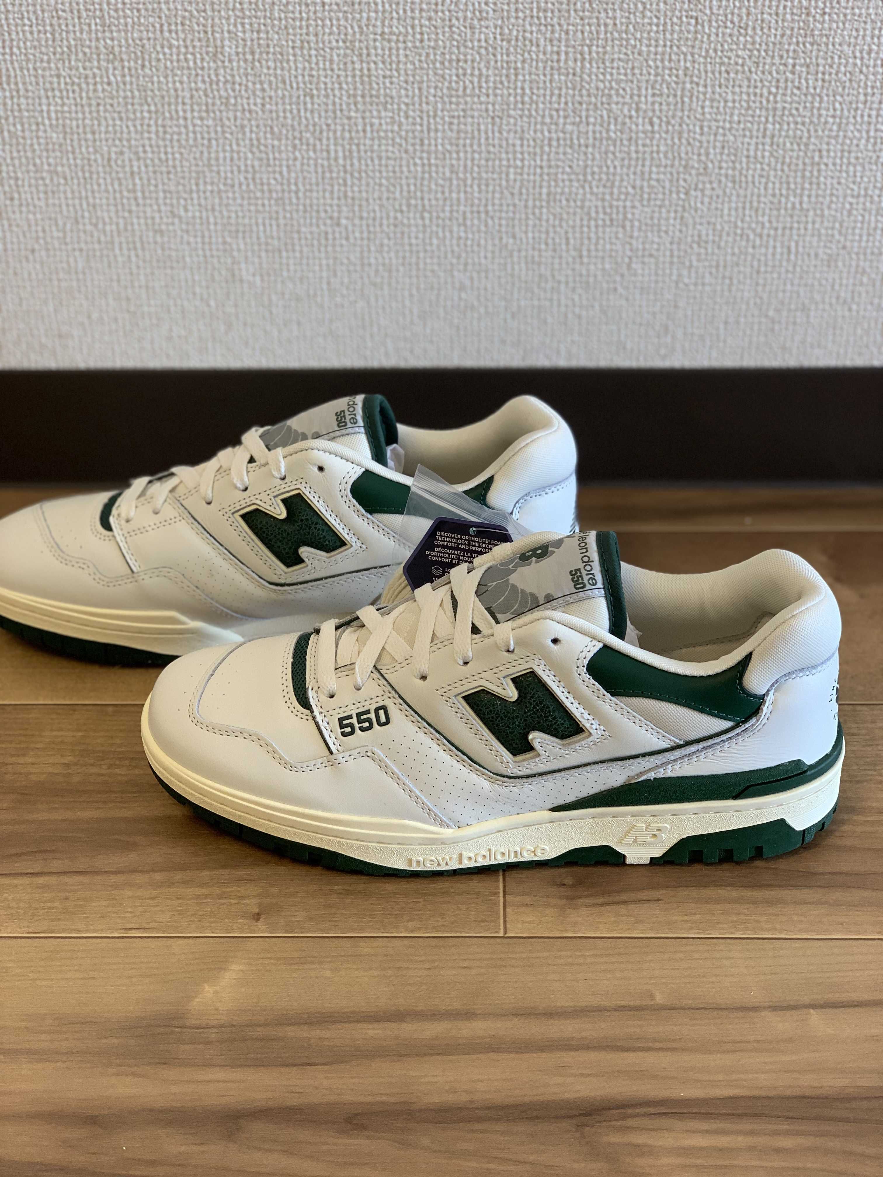 Aime Leon Dore × New Balance 550 "White/Green"