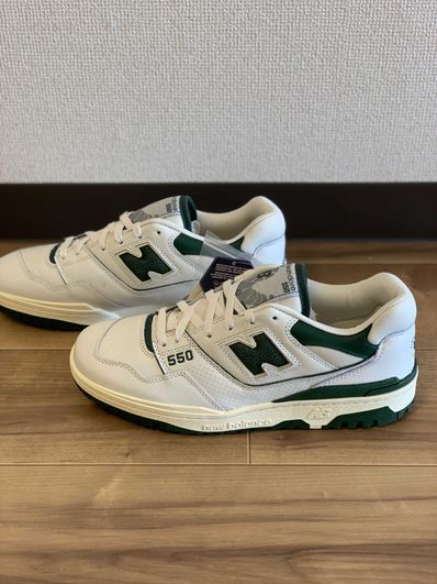 Aime Leon Dore × New Balance 550 "White/Green"
