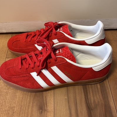 adidas Gazelle Indoor "Better Scarlet/Cloud White"