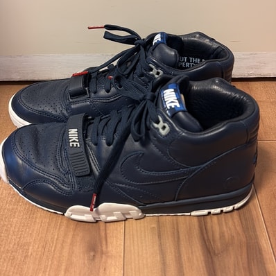 fragment design × Nike Air Trainer 1 "Obsidian"