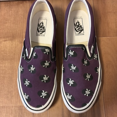 WACKO MARIA × VANS OG SLIP-ON LX "PURPLE RECORDS"