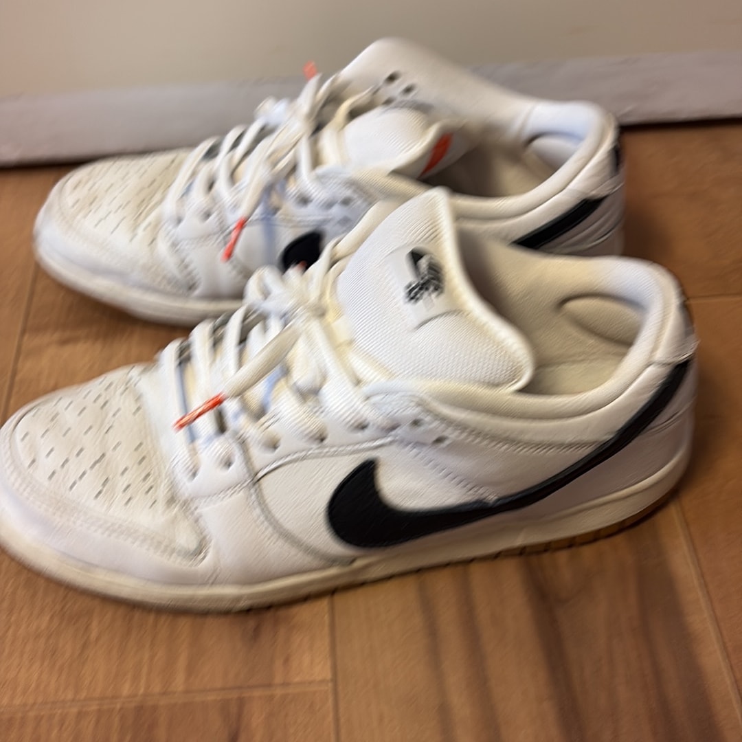 Nike SB Dunk Low Orange Label "White Black"