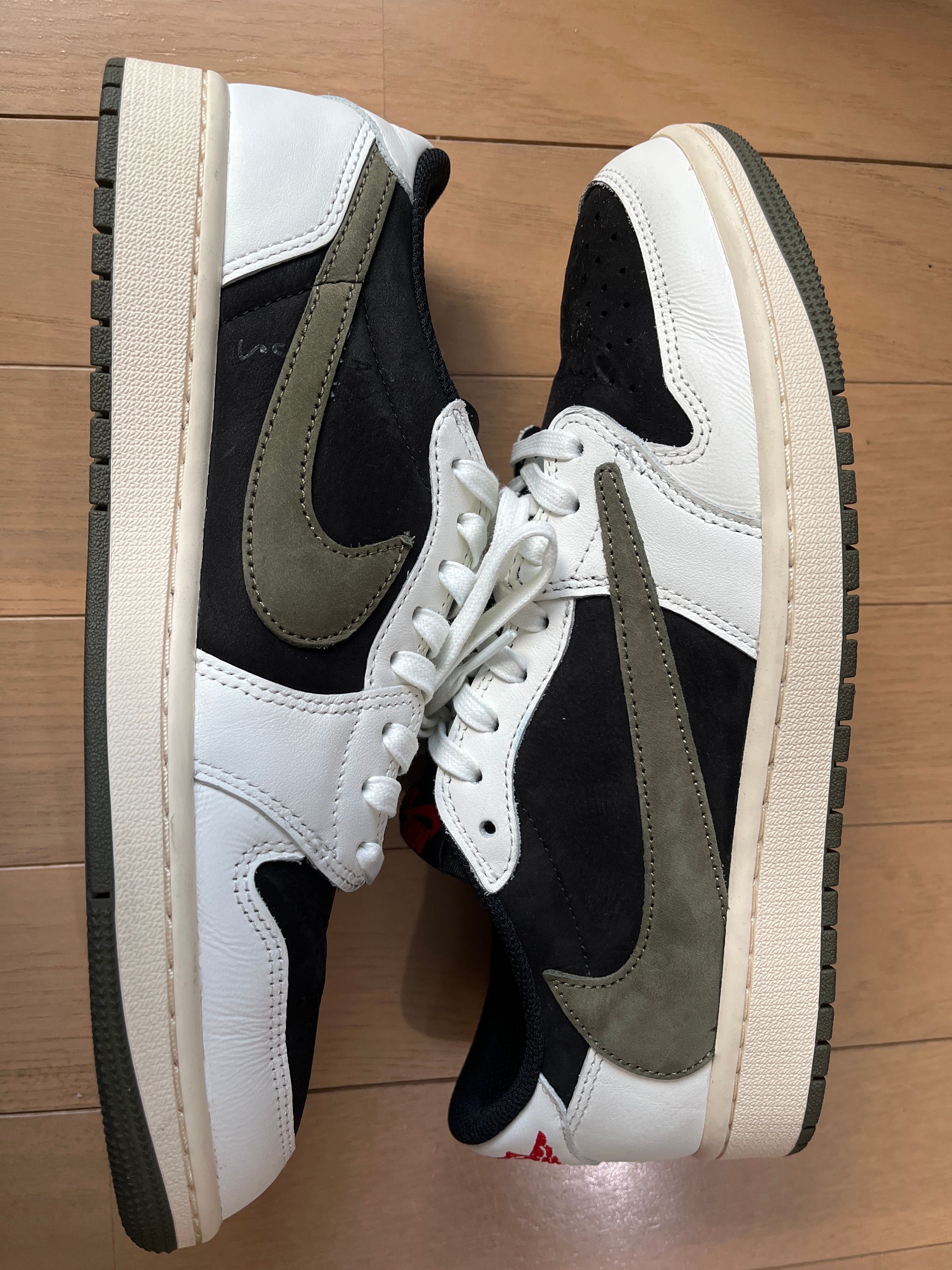 Travis Scott × Nike Women's Air Jordan 1 Low OG "Medium Olive"
