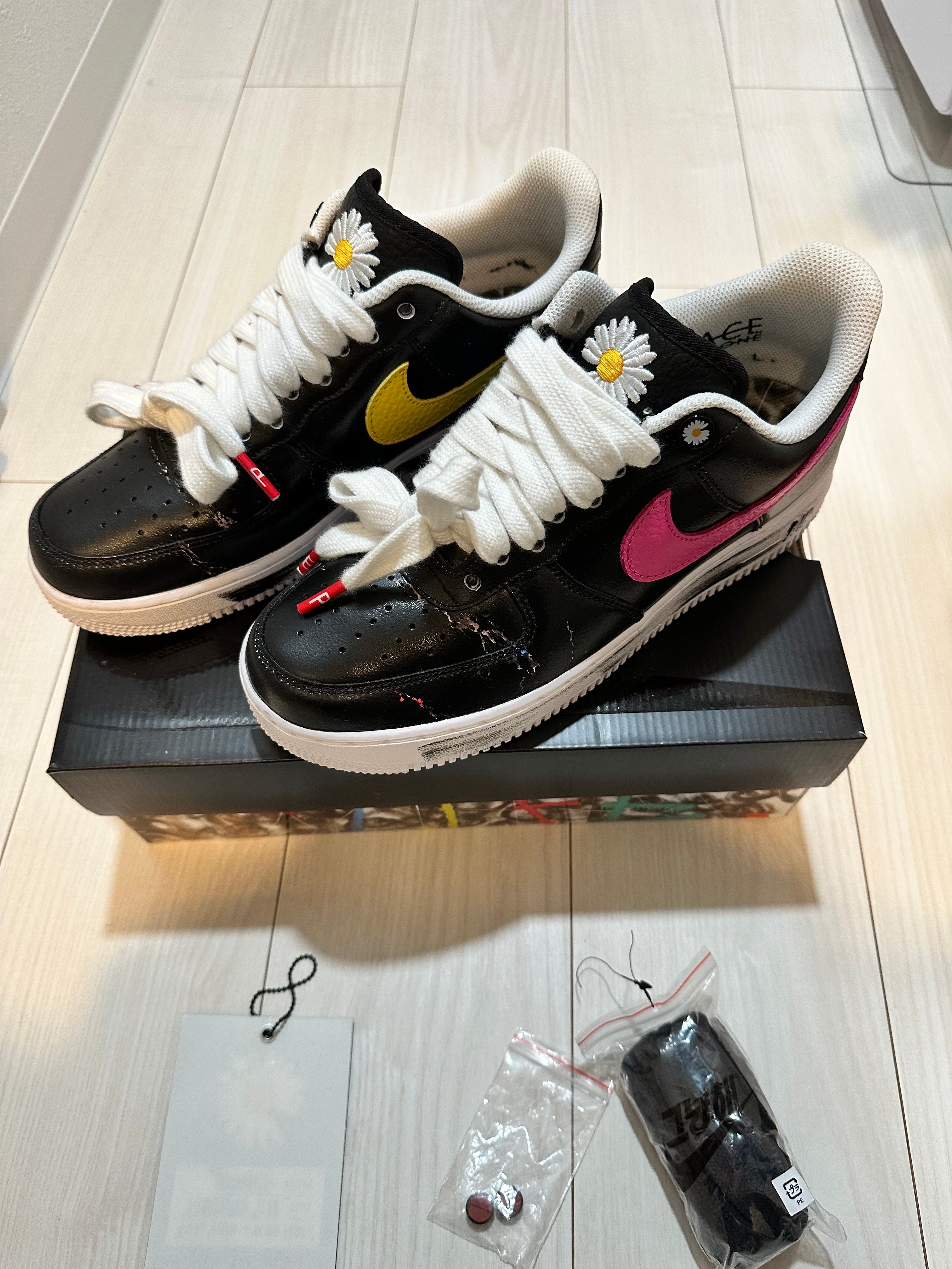 PEACEMINUSONE × Nike Air Force 1 Low '07 Para-Noise 3.0 "Black and Multi-Color" / G-DRAGON