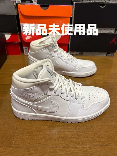 NIKE AIR JORDAN 1 RETRO MID WHITE (2017)