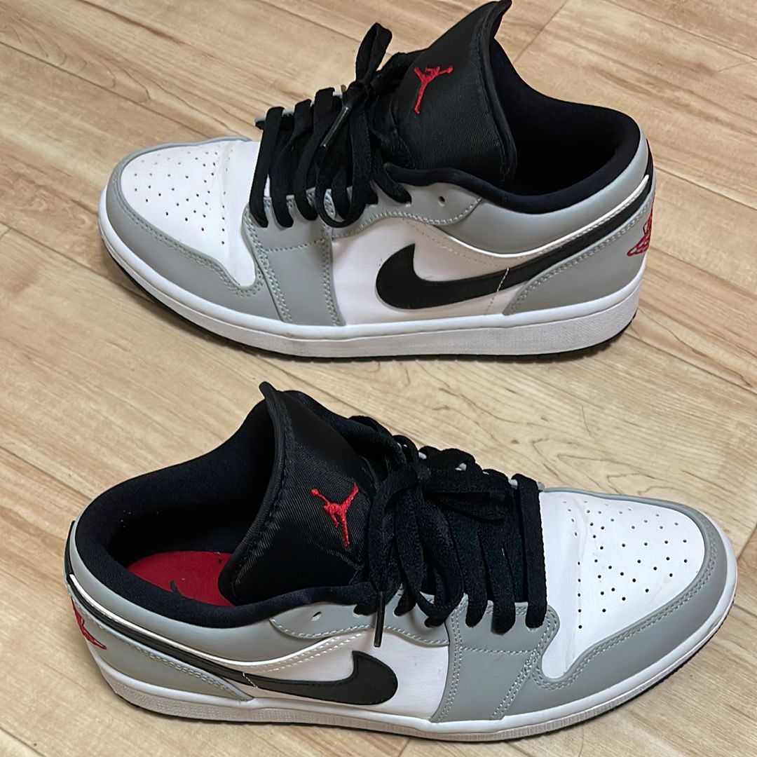 NIKE AIR JORDAN 1 LOW "LIGHT SMOKE GREY"