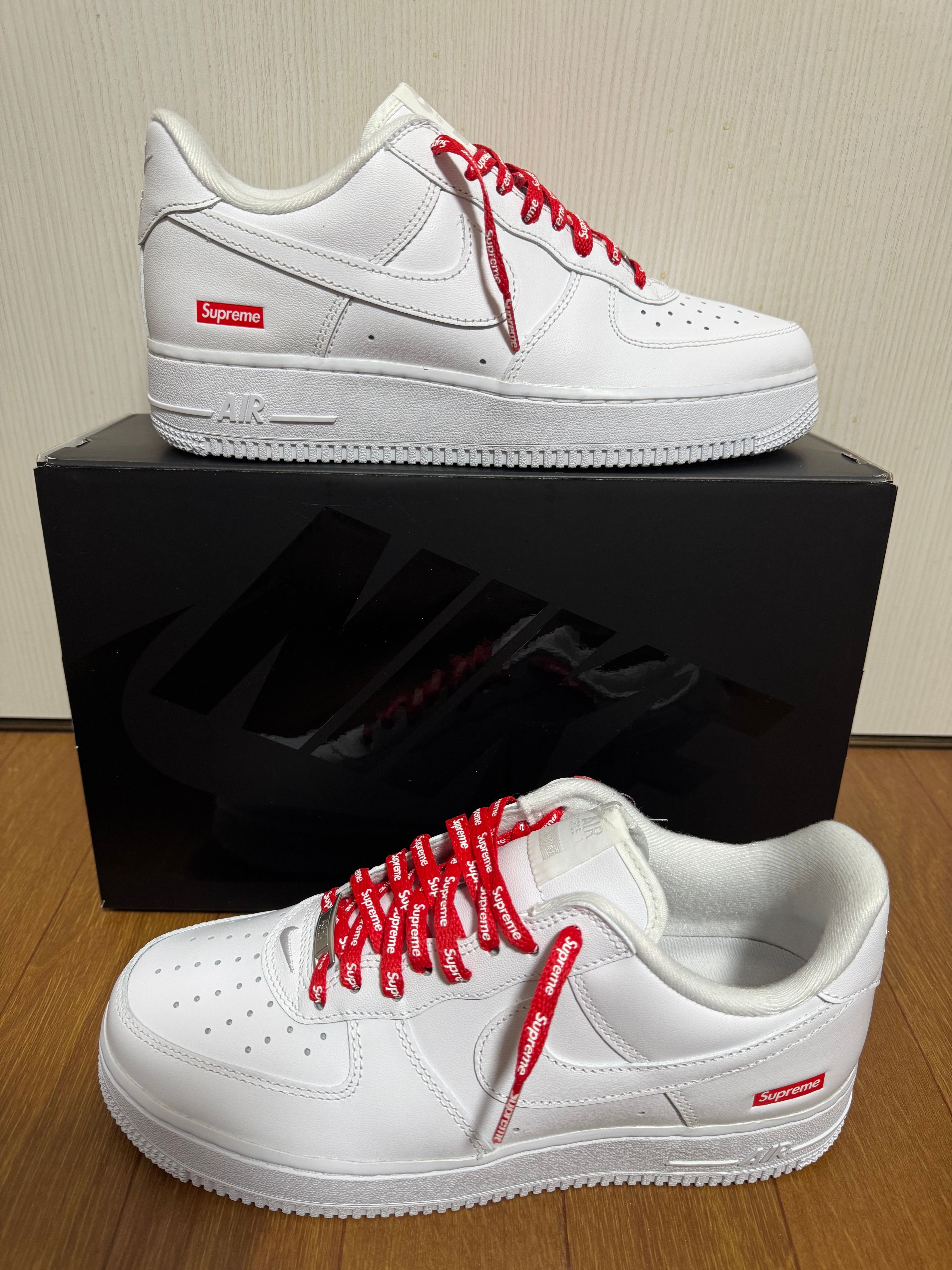 Supreme × Nike Air Force 1 Low "White"