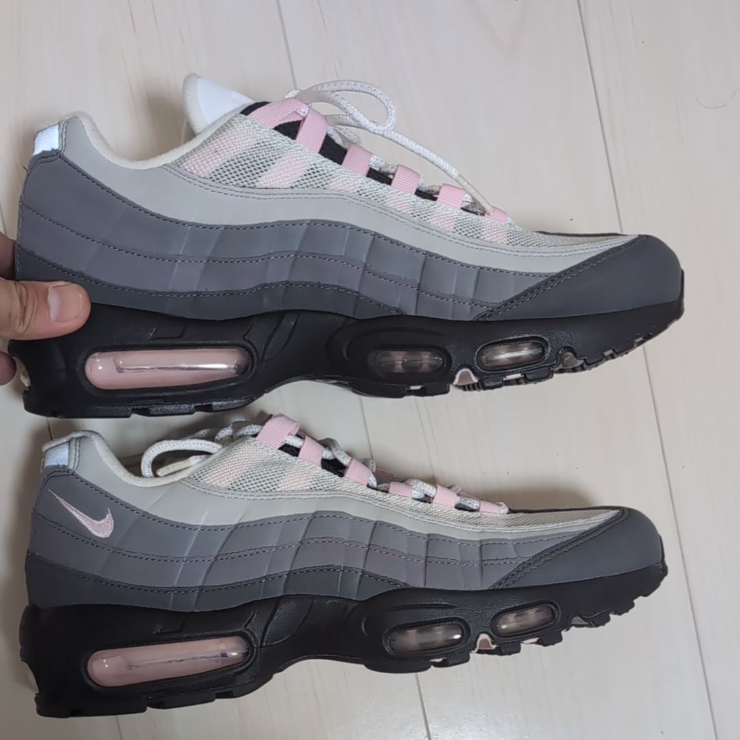 Nike Air Max 95 "Gunsmoke/Pink Foam"