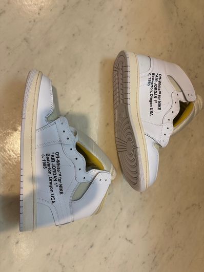 Off-White × Nike Air Jordan 1 Retro High "White"