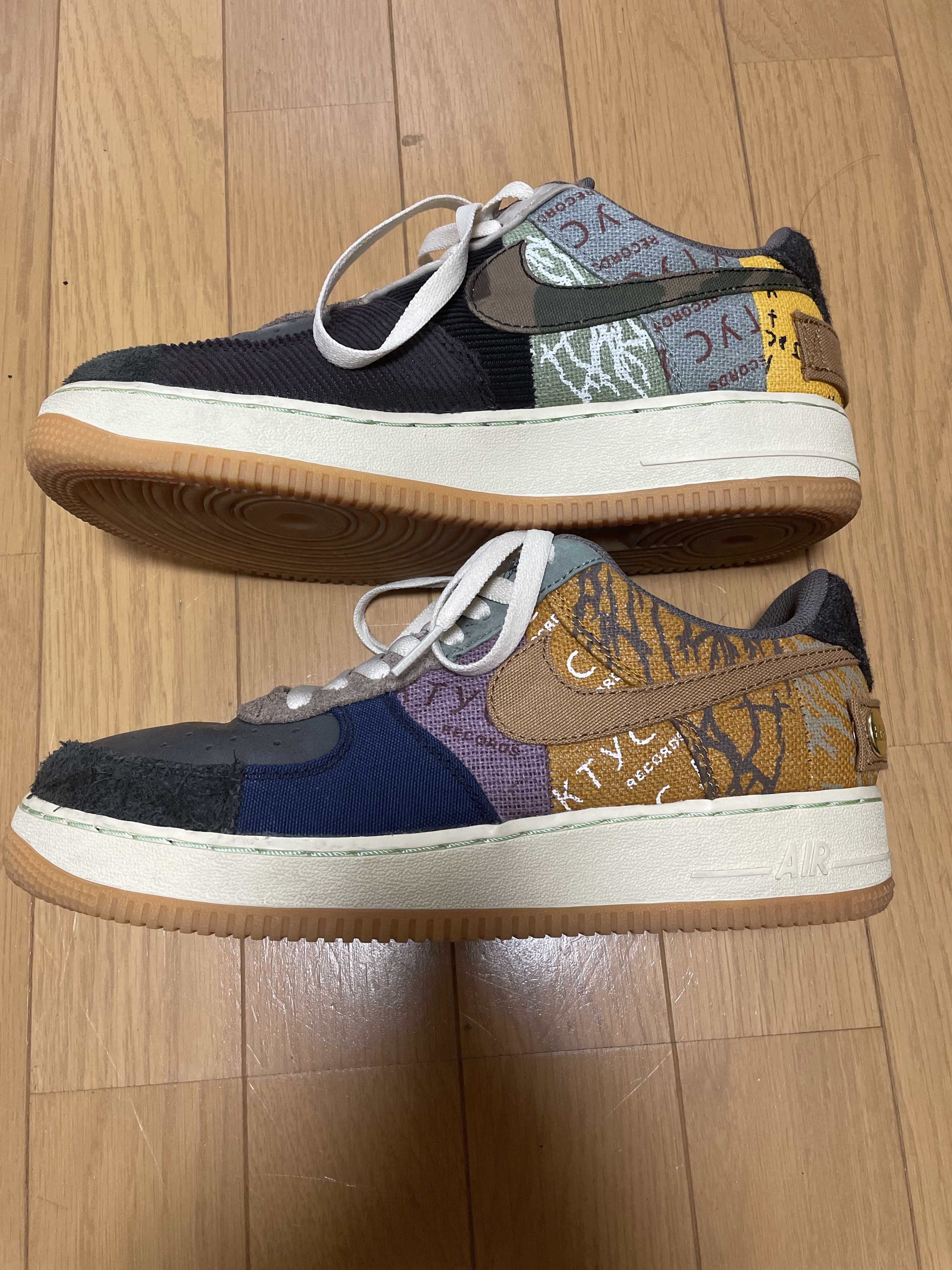 Travis Scott × Nike Air Force 1 Low Cactus Jack "Multi Color"