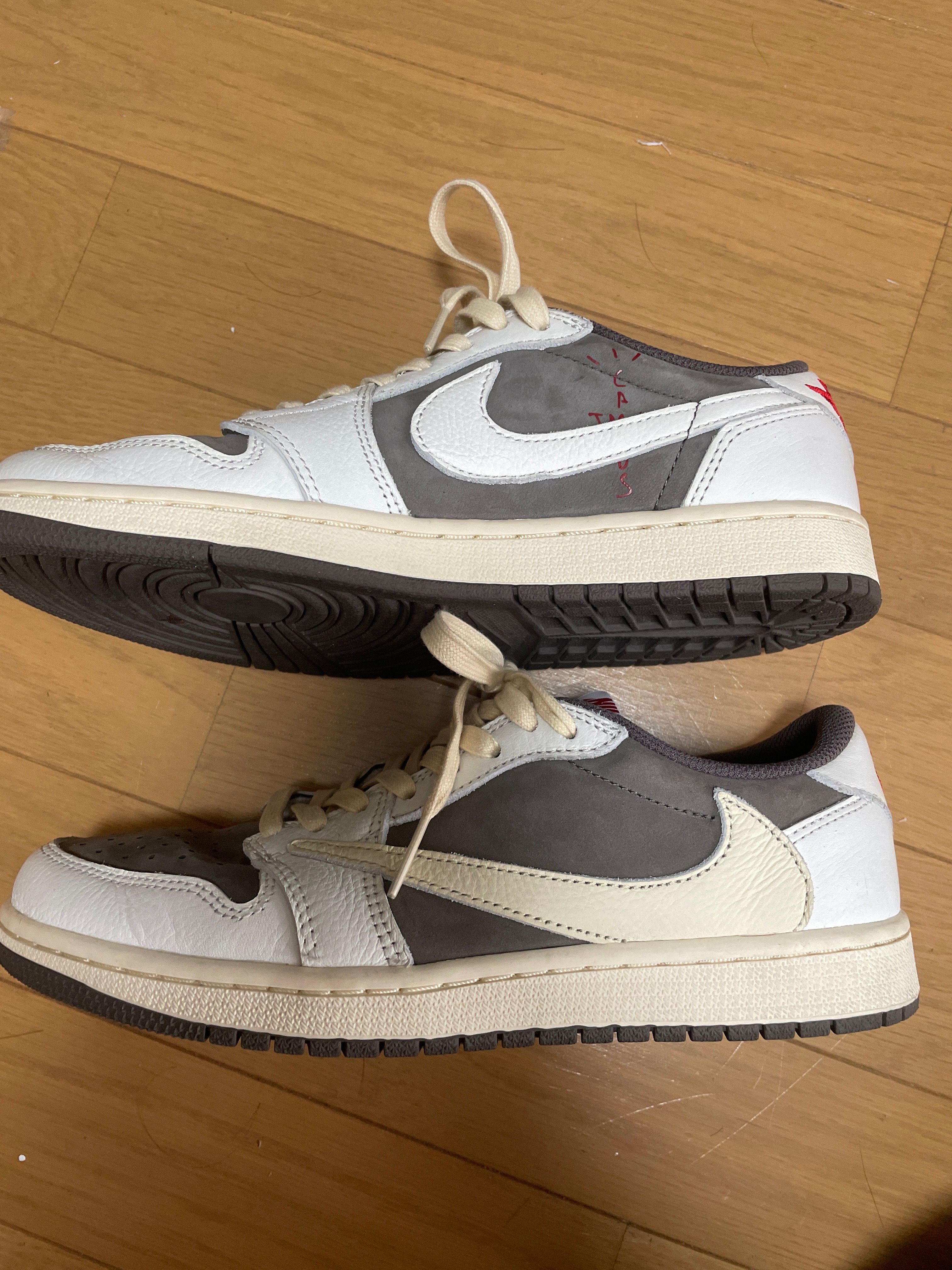 Travis Scott × Nike Air Jordan 1 Low OG SP "Reverse Mocha/Sail and Ridgerock"