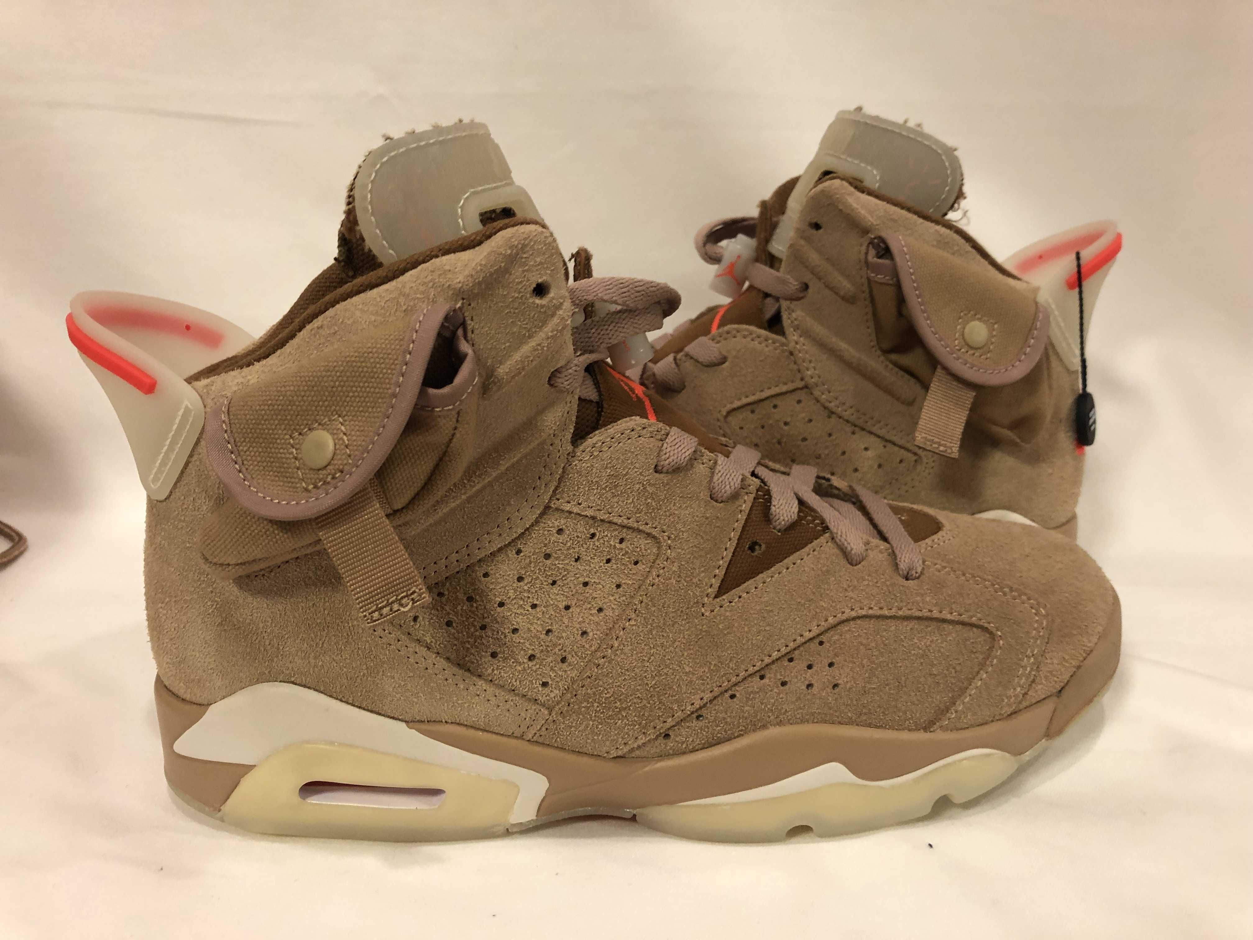 Travis Scott × Nike Air Jordan 6 "British Khaki"