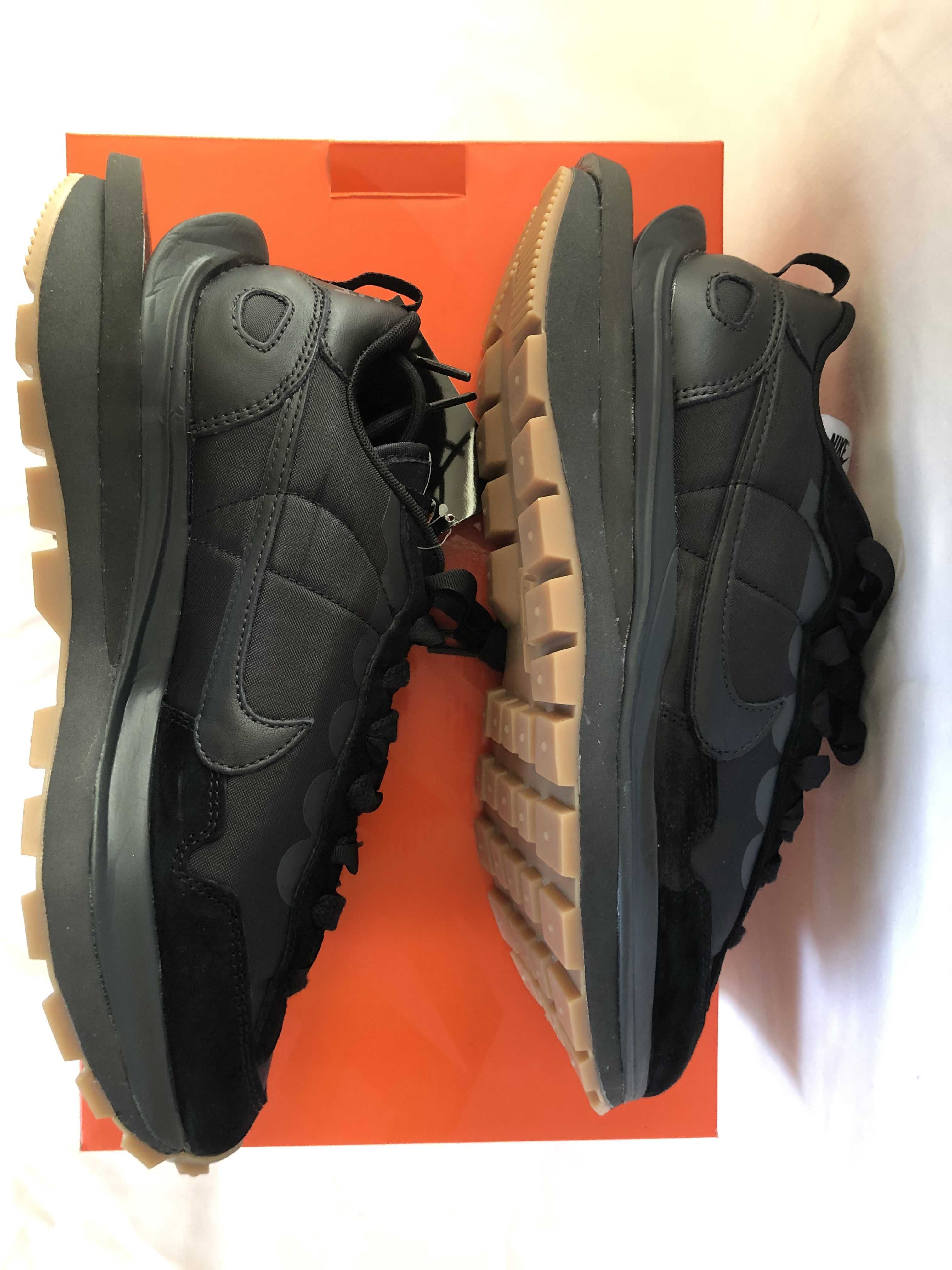 sacai × Nike VaporWaffle "Black Gum"