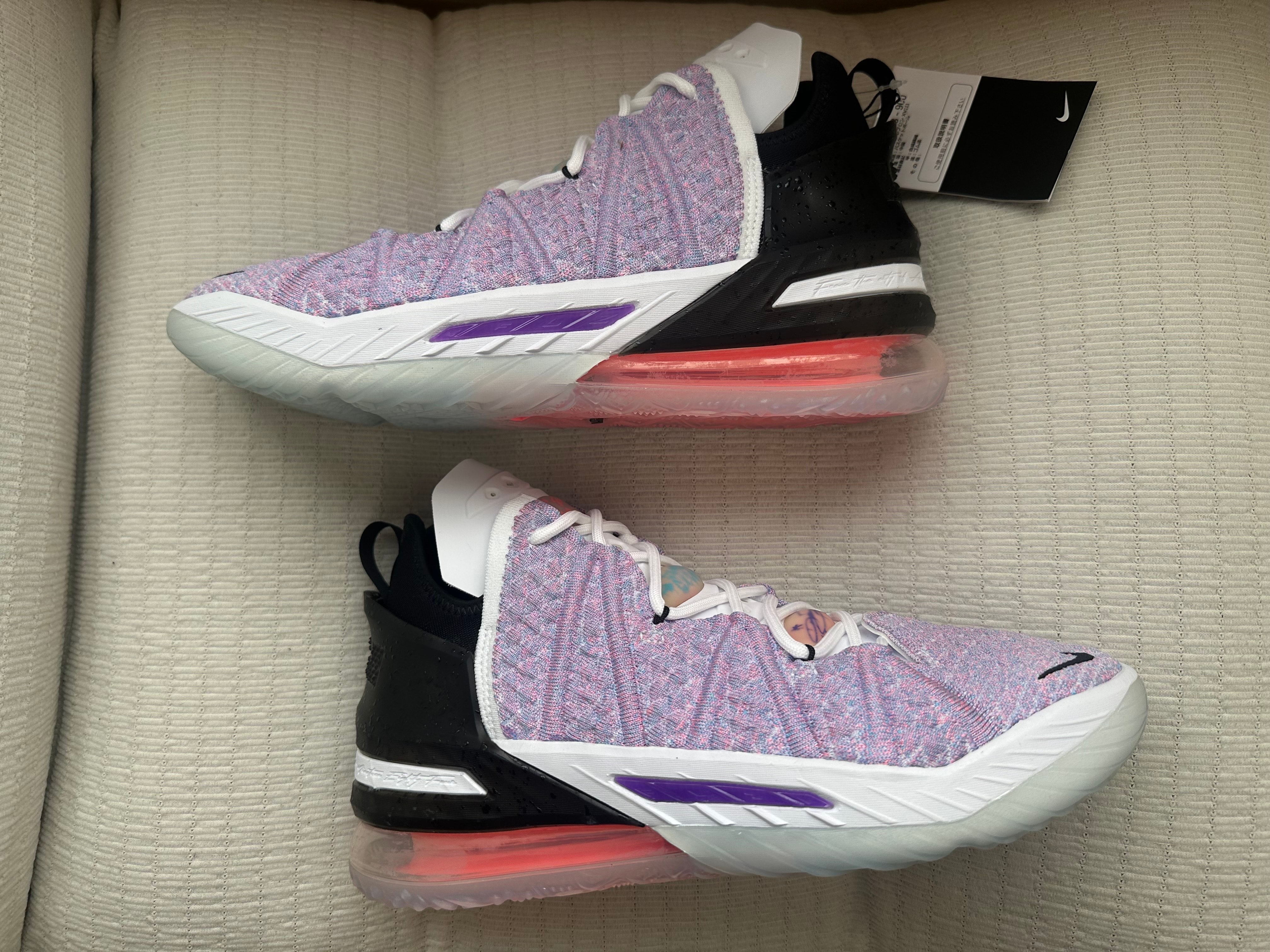 Nike Lebron 18 "Multi Color/Black/Chlorine Blue"