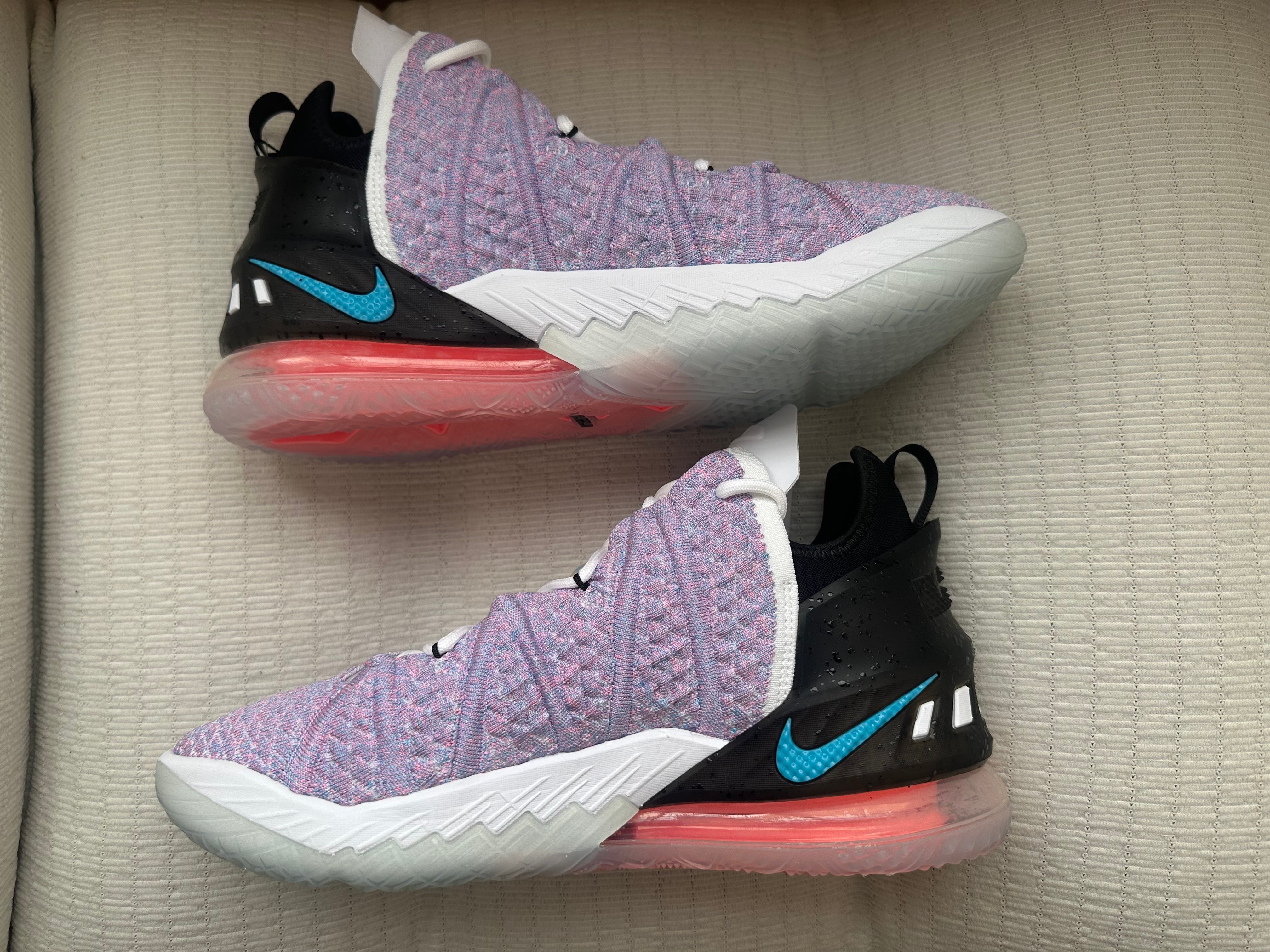 Nike Lebron 18 "Multi Color/Black/Chlorine Blue"