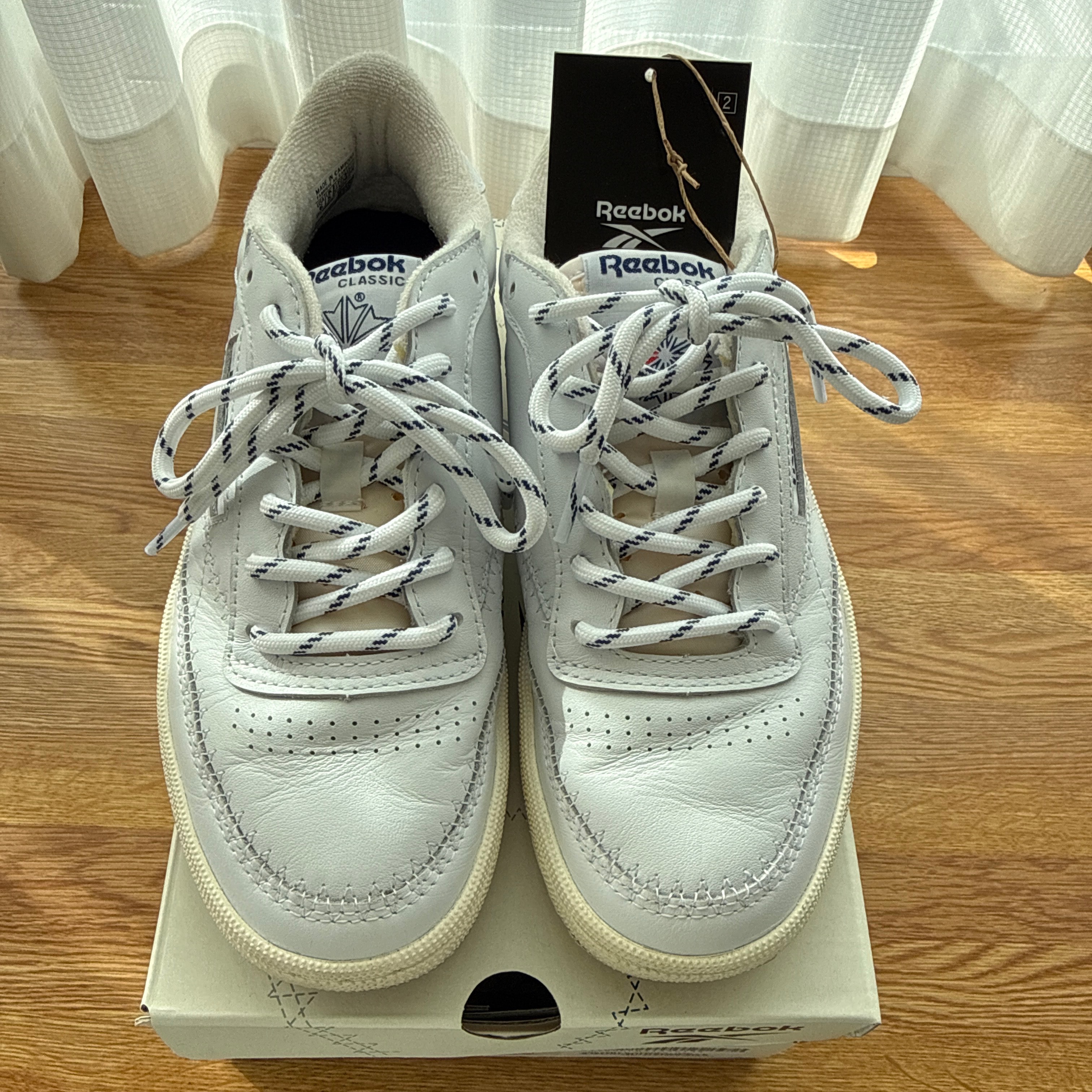 ノーティカ × リーボック クラブC 85 ヴィンテージ "ホワイト"