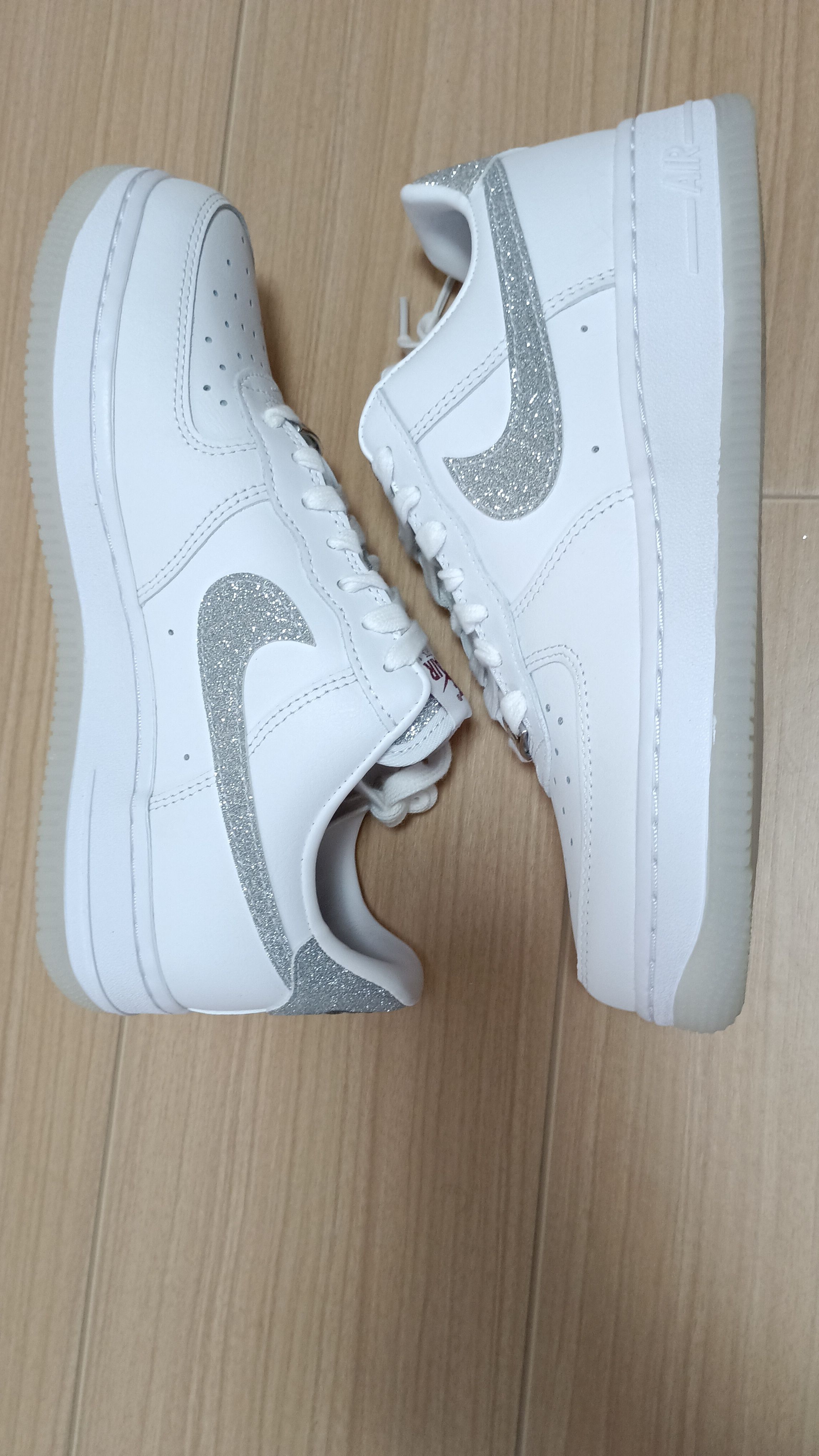 Nike Women's Air Force 1 '07 LX "White/Cool Grey/Multi Color"