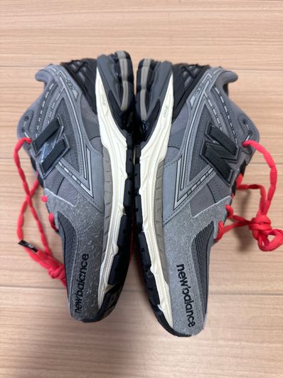 N.HOOLYWOOD TEST Product Exchange Service × INVINCIBLE × New Balance 1906U "Grey/Charcoal/Orange"