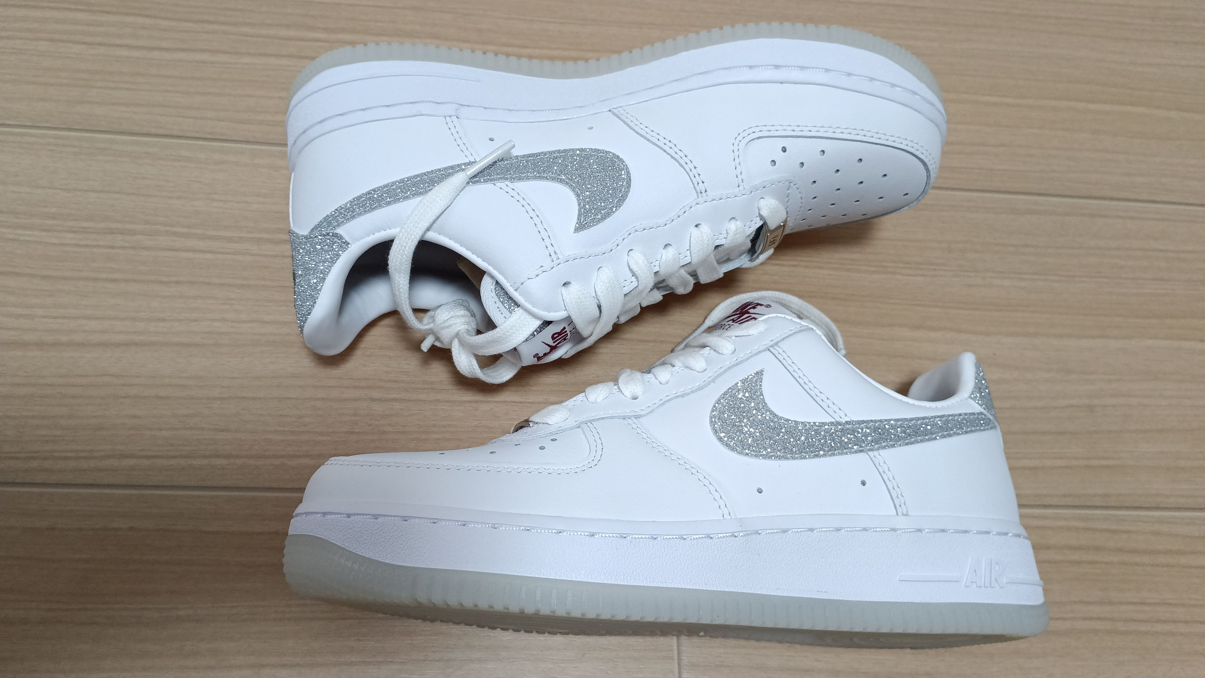 Nike Women's Air Force 1 '07 LX "White/Cool Grey/Multi Color"