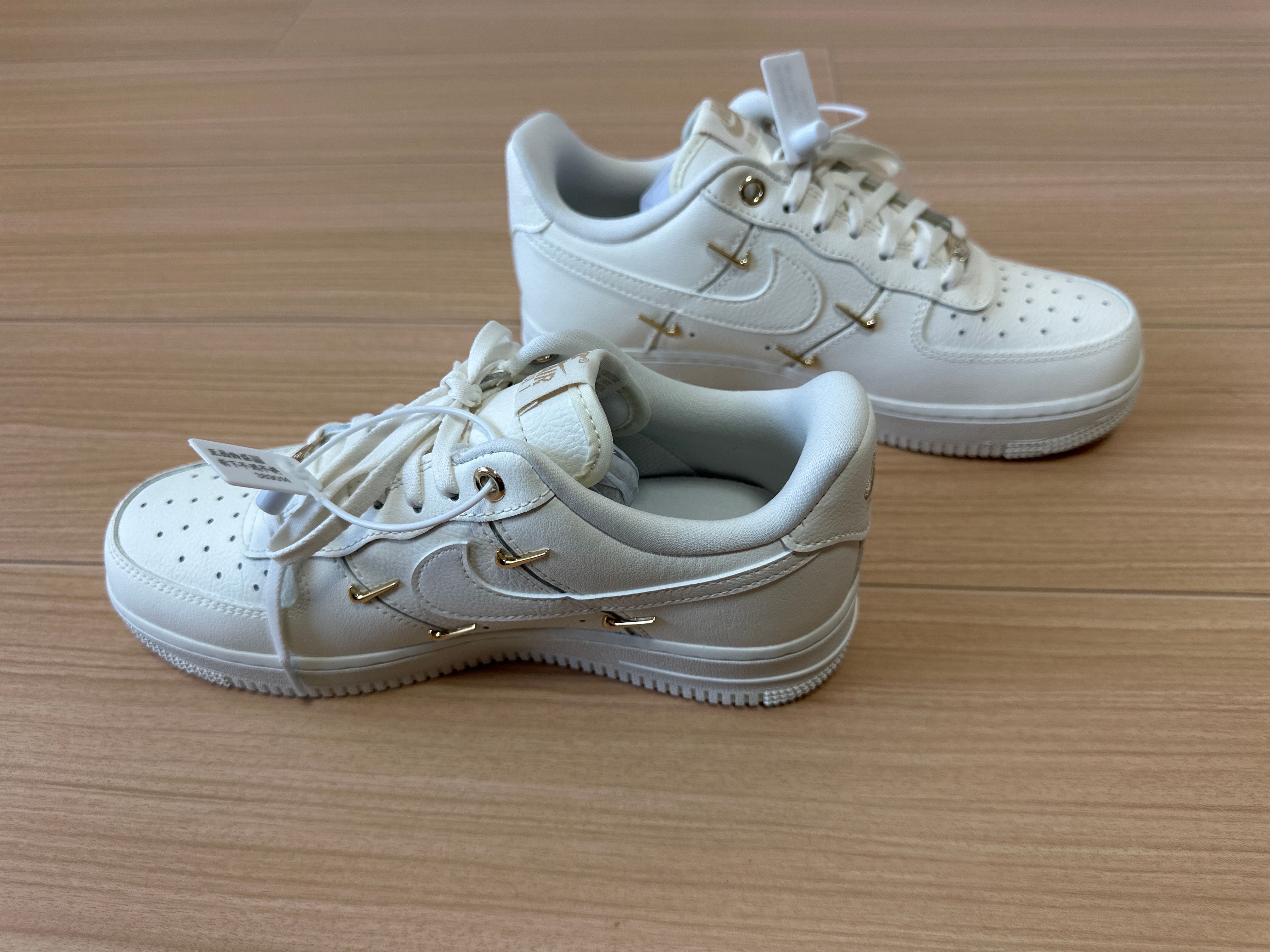 Nike Women's Air Force 1 '07 LX "Sail/Metallic Gold"