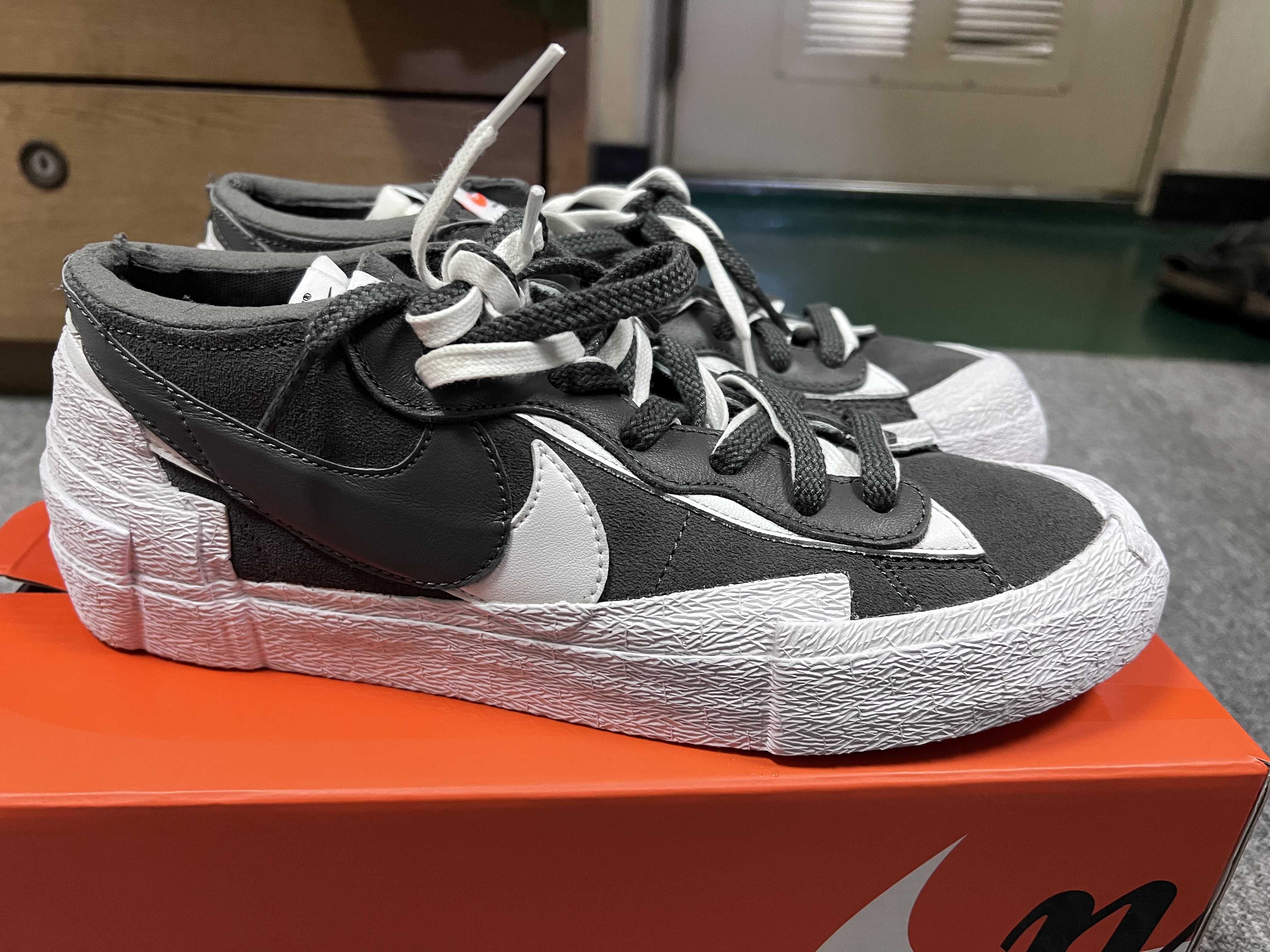 Sacai × Nike Blazer Low "Iron Grey"