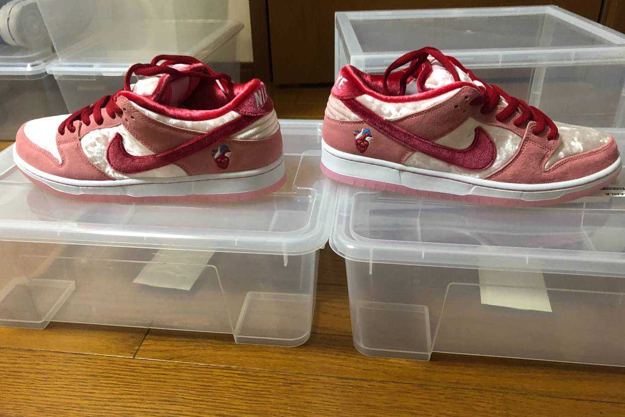 Strangelove × Nike SB Dunk Low "Valentine’s Day"