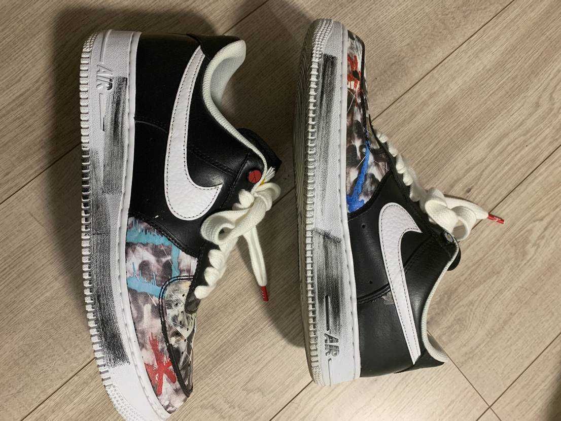 PEACEMINUSONE × Nike Air Force 1 Low Para Noise "Black" / G-DRAGON