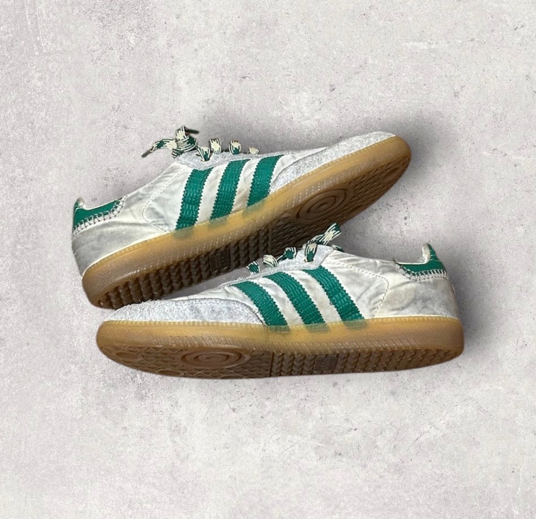Wales Bonner × adidas Samba "Sail/Green"