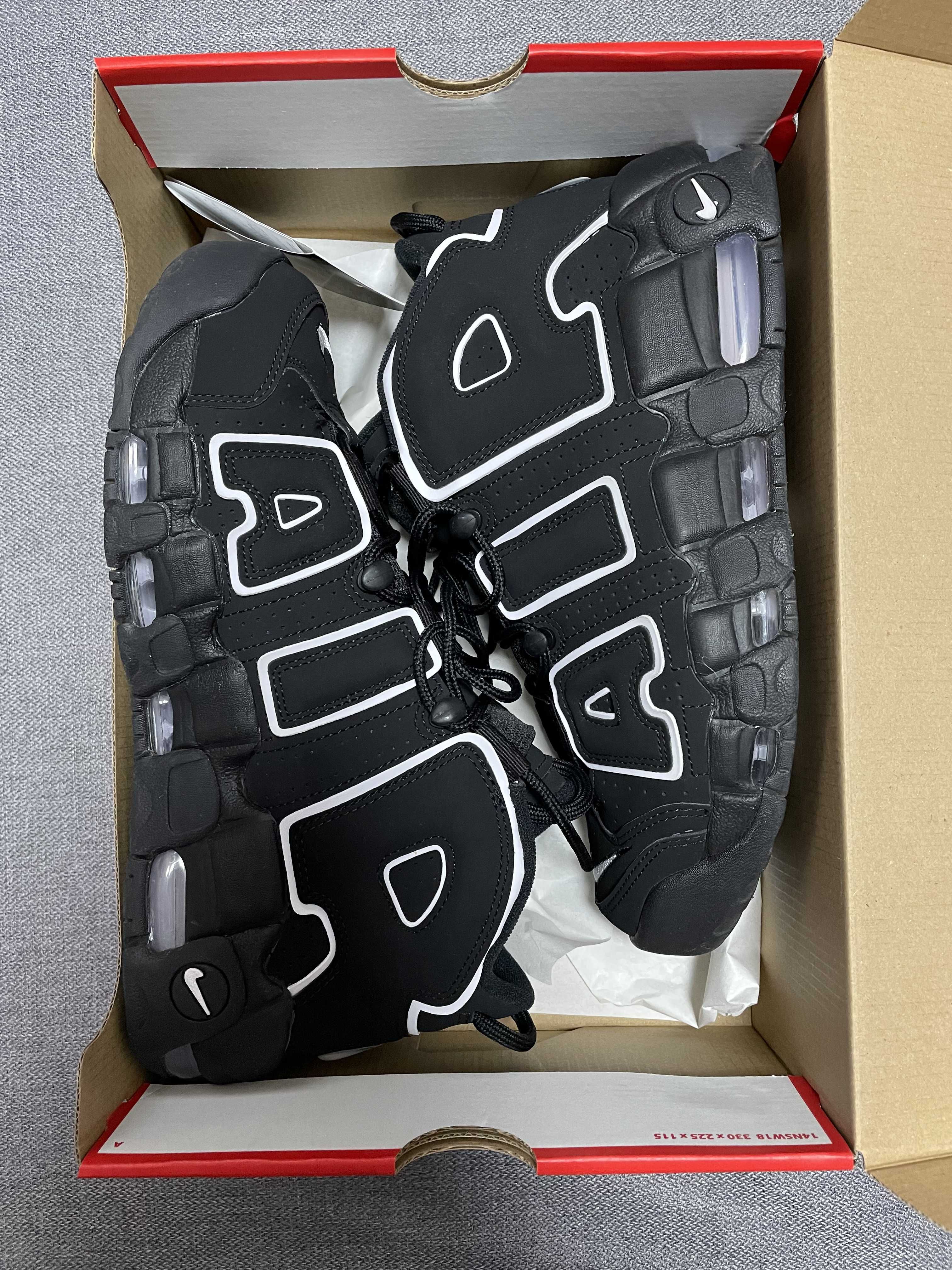 Nike Air More Uptempo "Black/White"(2020)