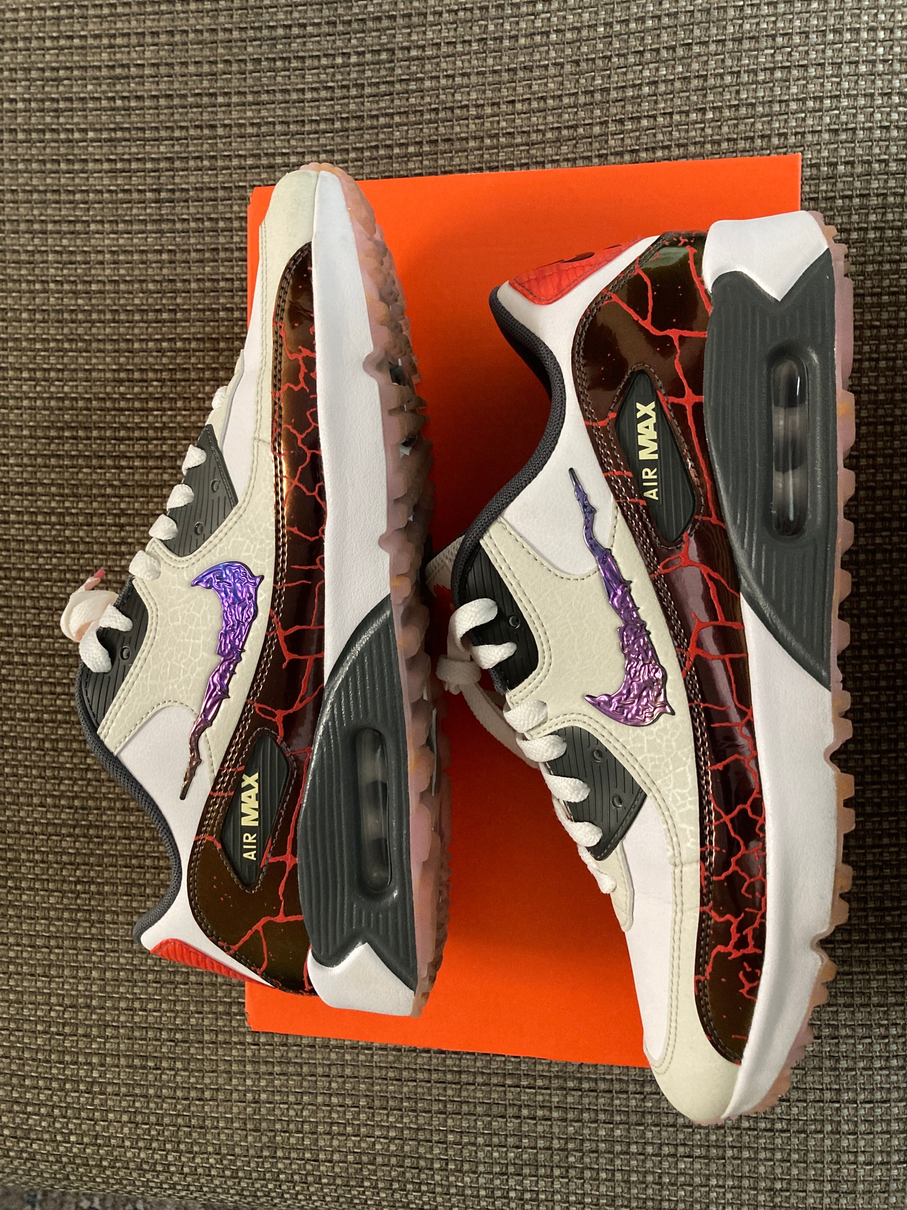 Nike Air Max 90 Golf "White/Phantom/Iron Grey/Citron Tint"