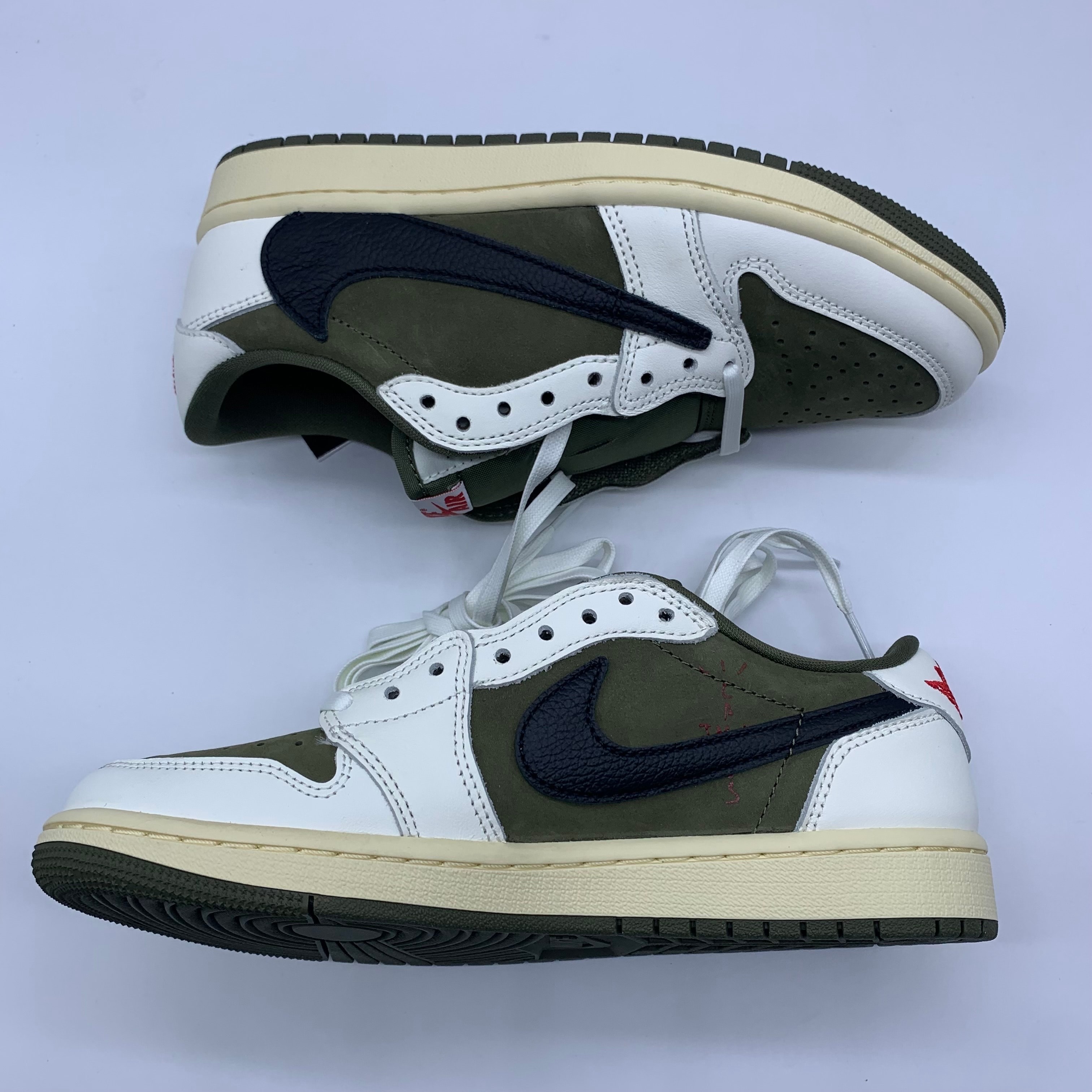 Travis Scott × Nike Air Jordan 1 Low OG SP "Reverse Olive"