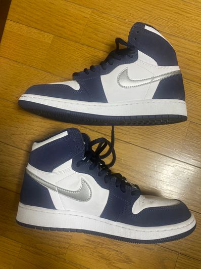 Nike GS Air Jordan 1 High OG CO.JP "Midnight Navy" (2020)(ブリーフケースなし)