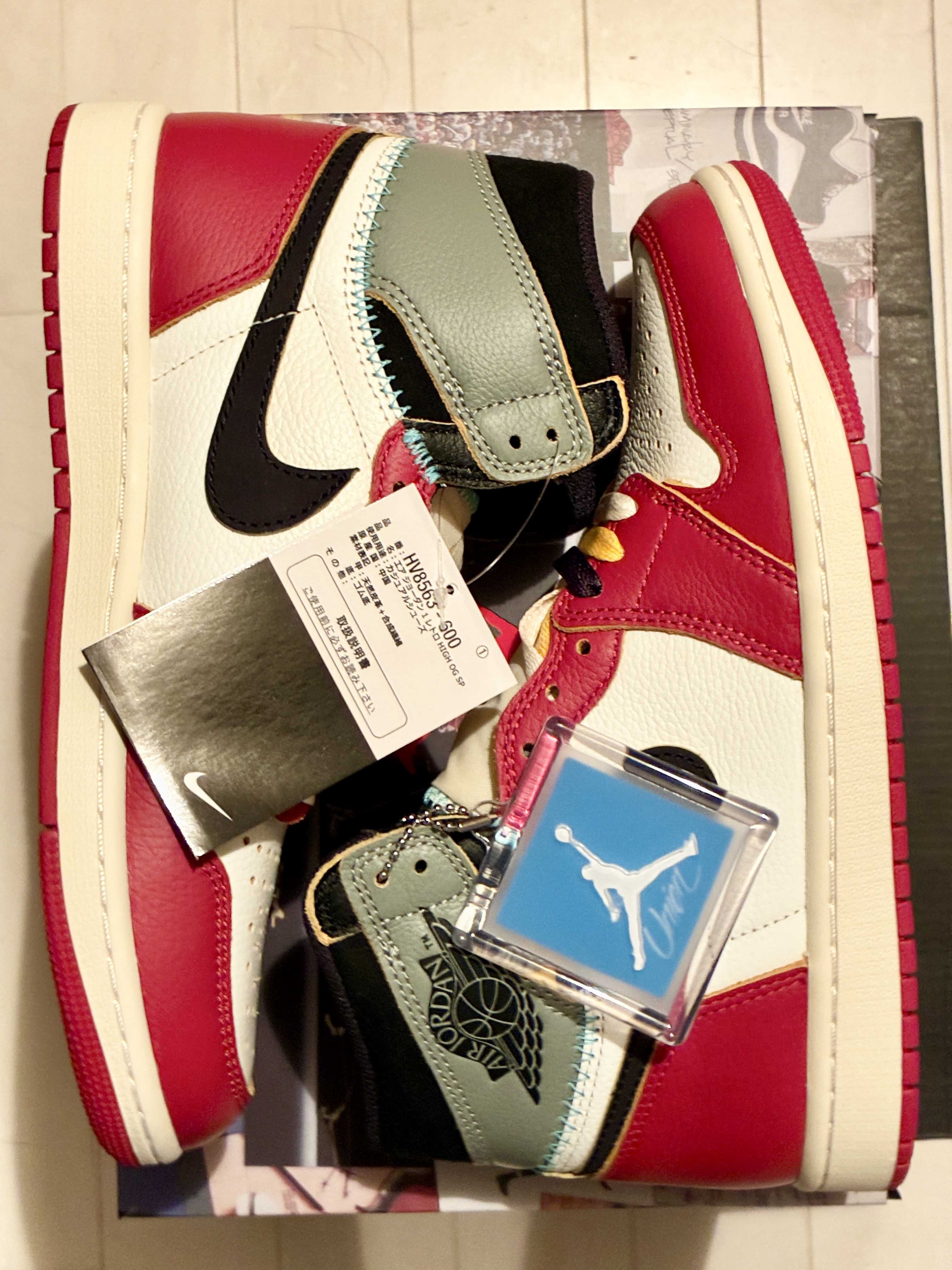 UNION × Nike Air Jordan 1 Retro High OG "Chicago/Shadow"