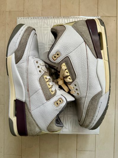 A Ma Maniere × Nike Women's Air Jordan 3 Retro SP "White/Medium Grey Violet Ore"