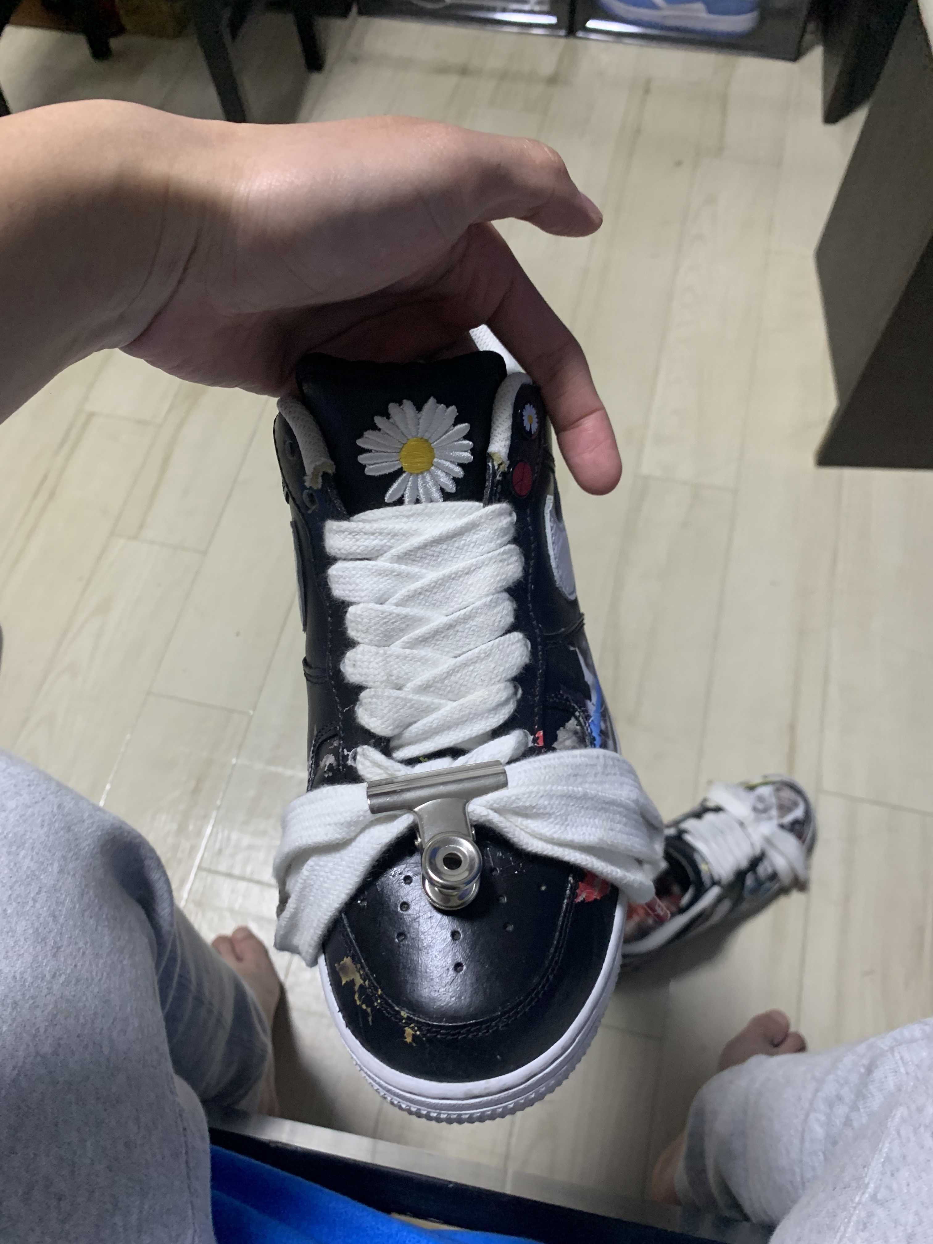 PEACEMINUSONE × Nike Air Force 1 Low Para Noise "Black" / G-DRAGON