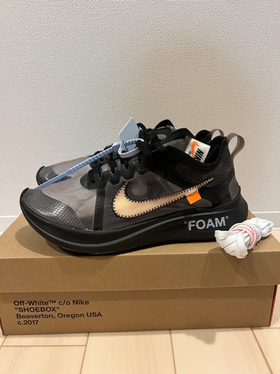 Off-White × Nike Zoom Fly "Black"