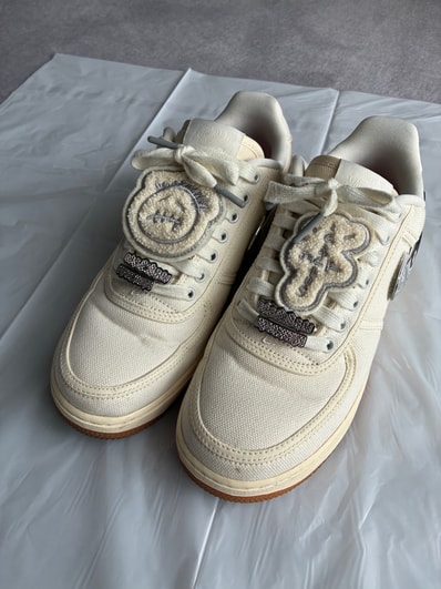 Travis Scott × Nike Air Force 1 Low "Sail"
