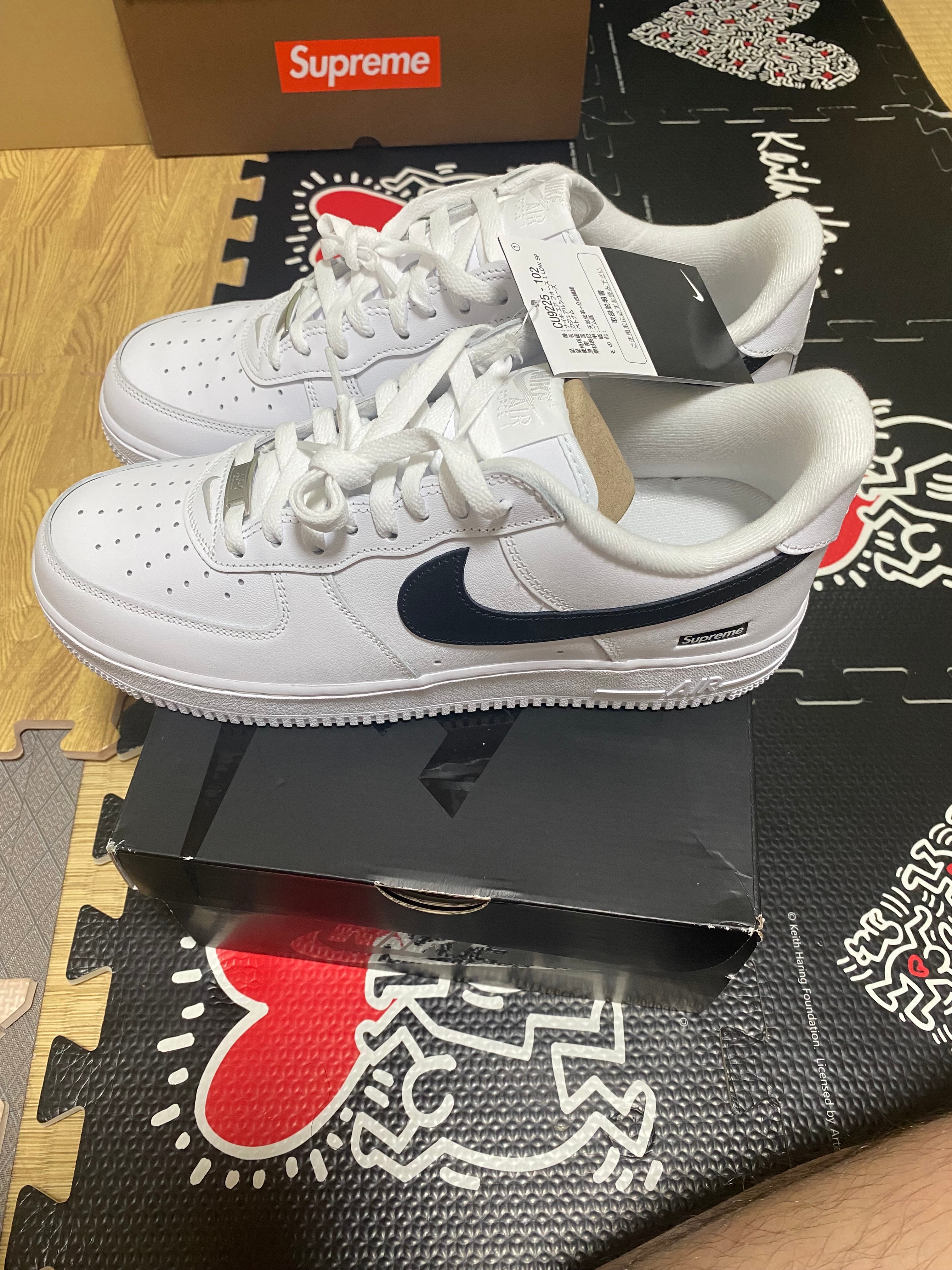 シュプリーム エアフォース1 ロー ホワイト 28cm 正規品 シュプリーム×ナイキ エアフォース1 ロー SUPREME × NIKE AIR FORCE 1