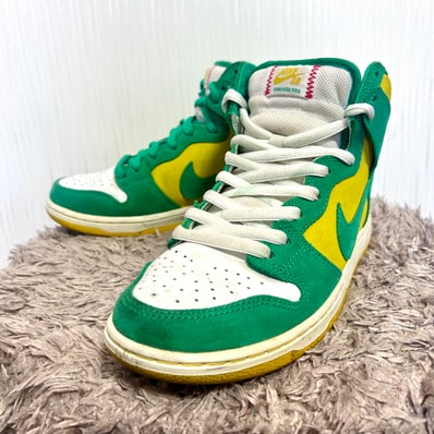 Nike SB Dunk High "Oakland Athletics"