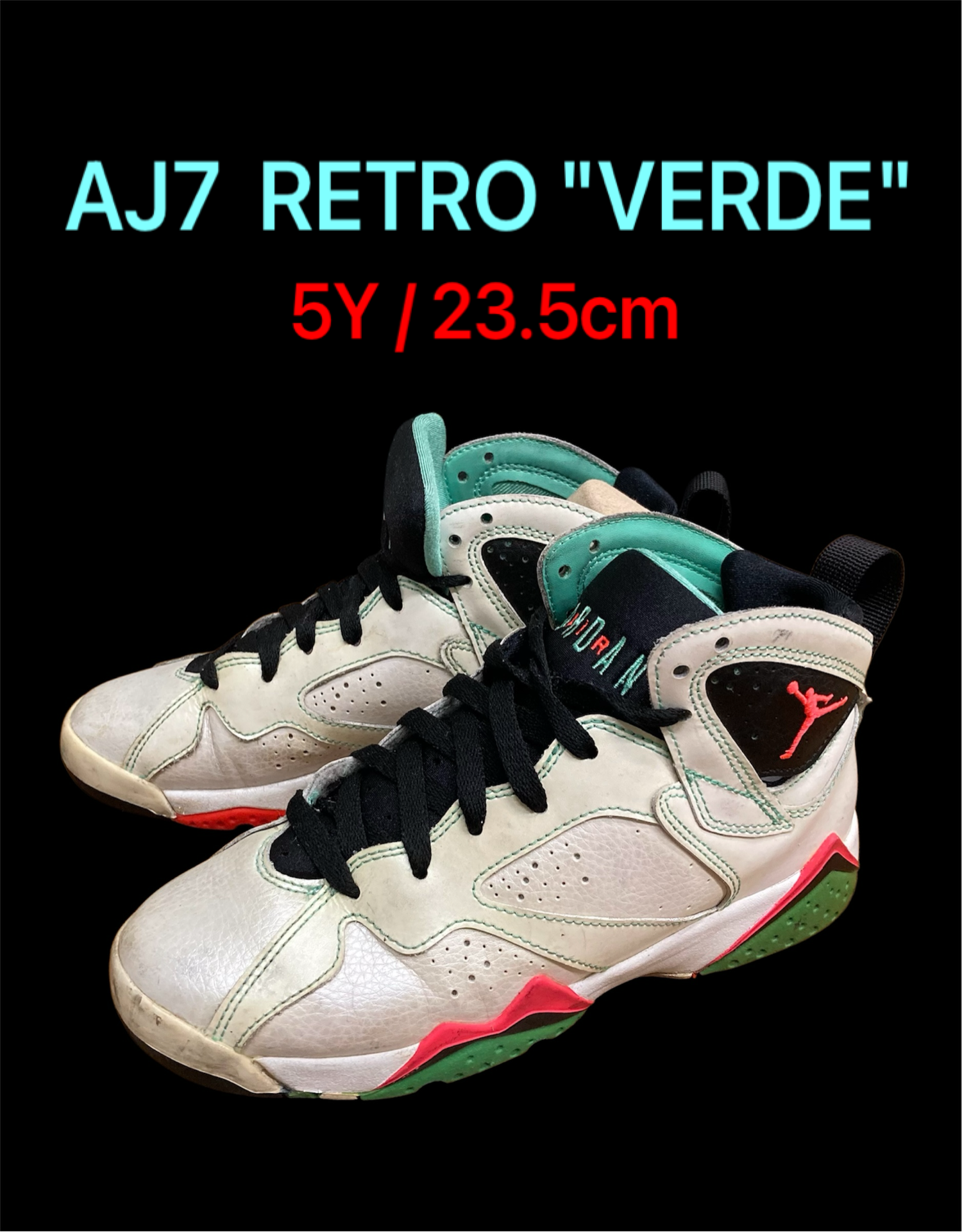 Nike GS Air Jordan 7 Retro "Verde"