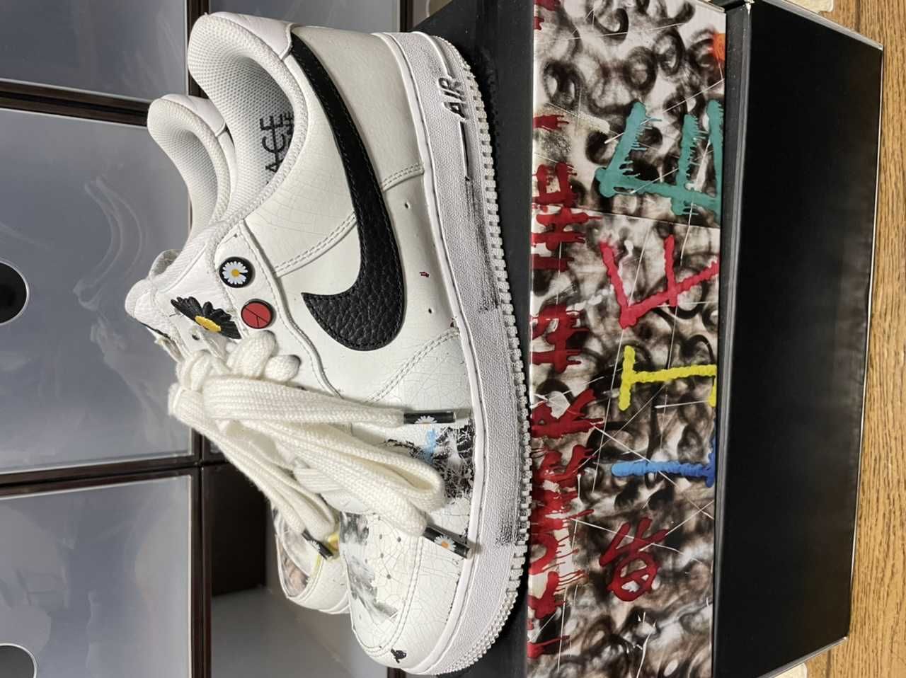 PEACEMINUSONE × Nike Air Force 1 Low "Para-noise/White/Black" / G-DRAGON