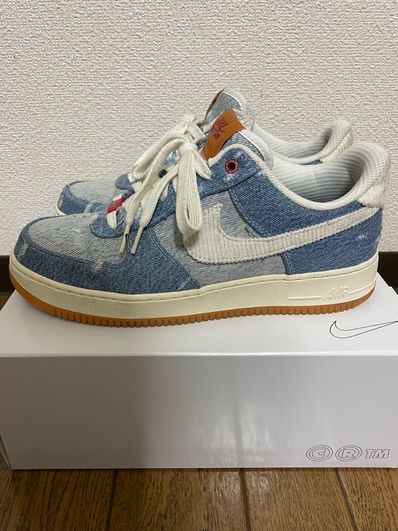 Levi’s®︎ × Nike Air Force 1 Low "White/Denim" (Nike By You)