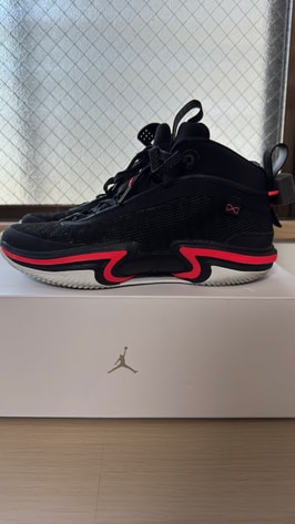 ナイキ エアジョーダン36 "ブラック/インフラレッド 23" (ホワイト ソール)